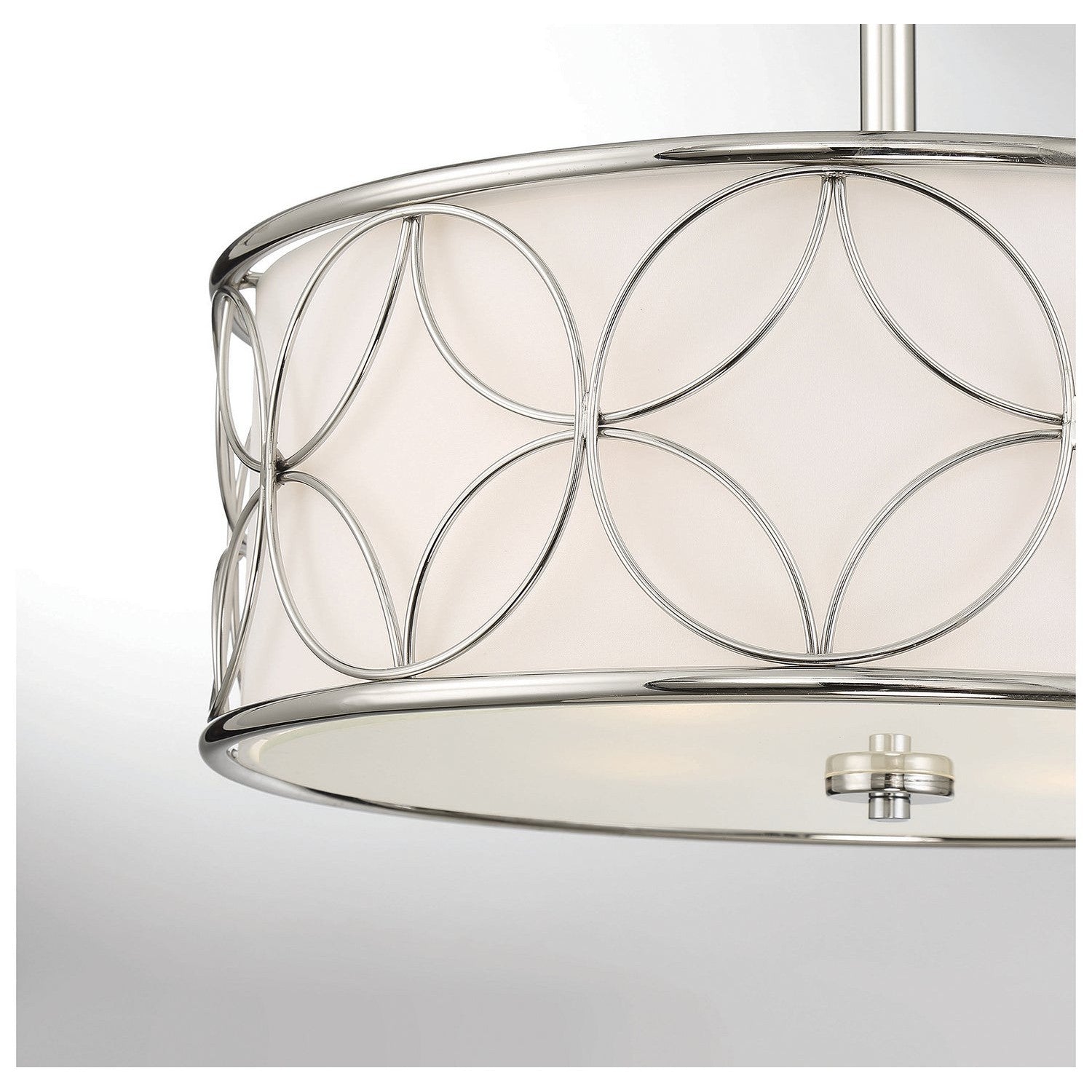 Savoy House - 6-1953-4-109 - Four Light Semi-Flush Mount - Reid - Polished Nickel