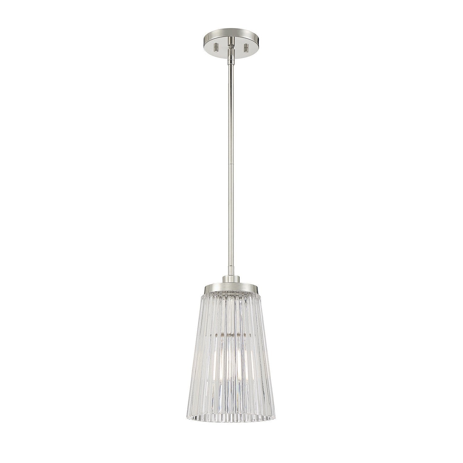 Savoy House - 7-1742-1-109 - One Light Pendant - Chantilly - Polished Nickel