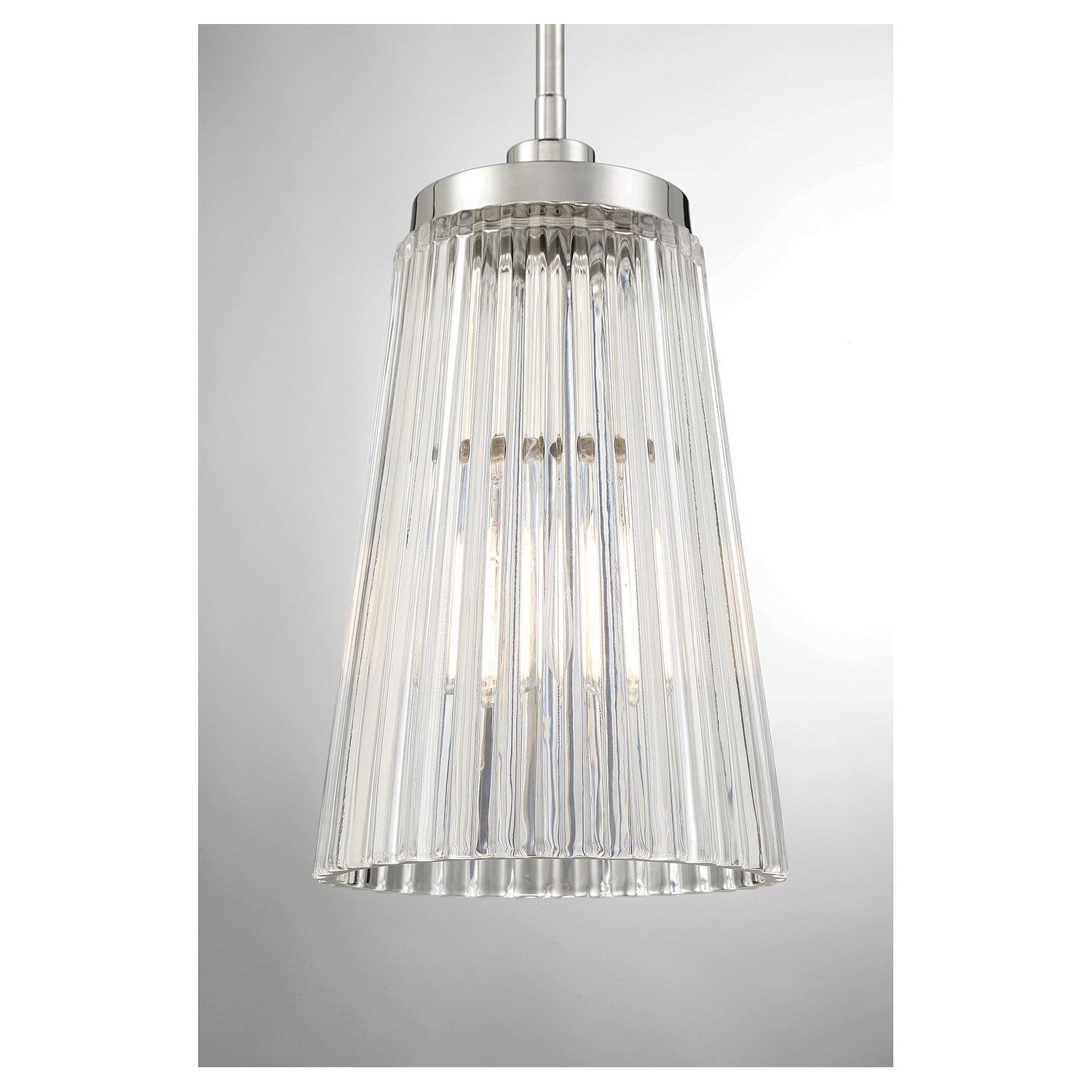 Savoy House - 7-1742-1-109 - One Light Pendant - Chantilly - Polished Nickel