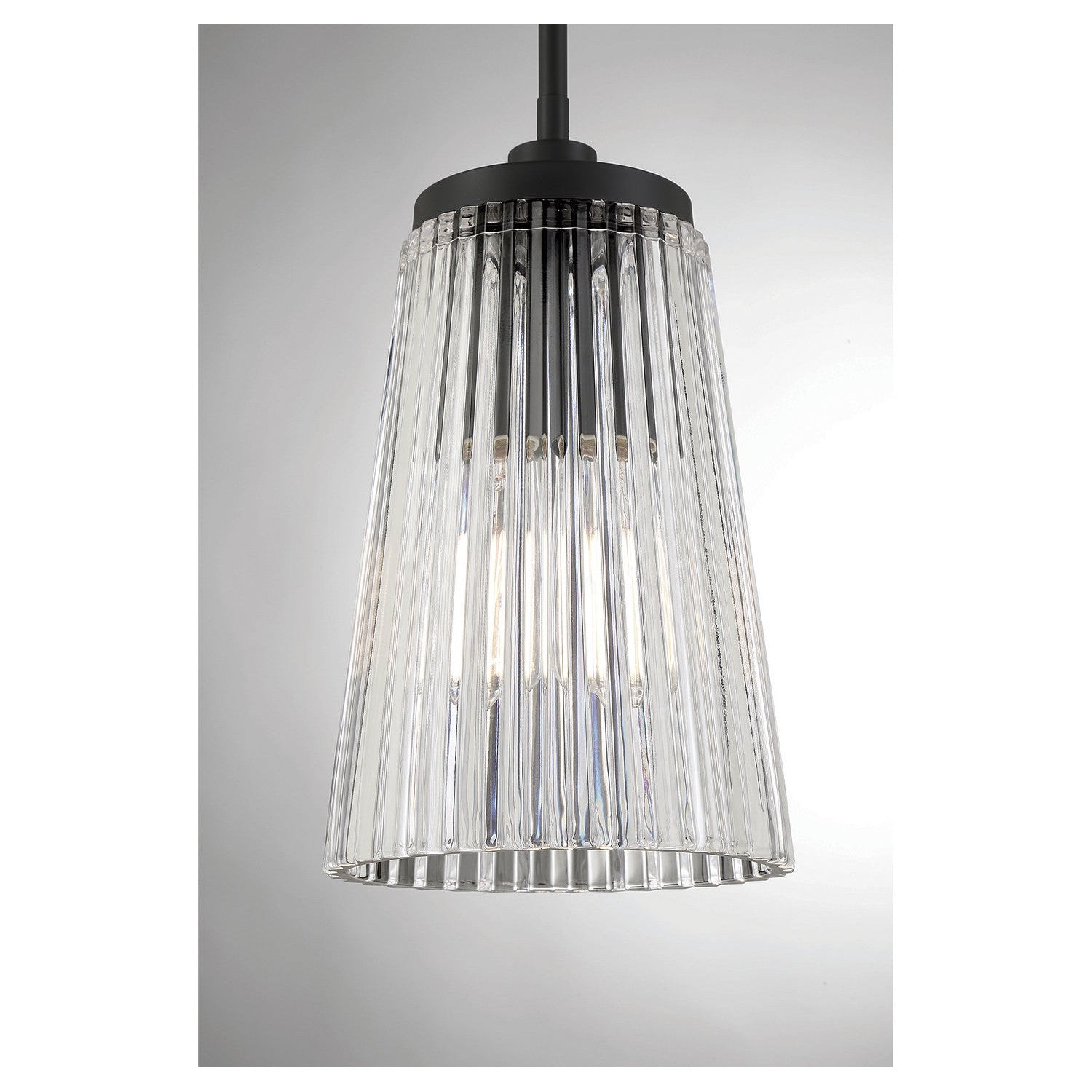 Savoy House - 7-1742-1-89 - One Light Pendant - Chantilly - Matte Black