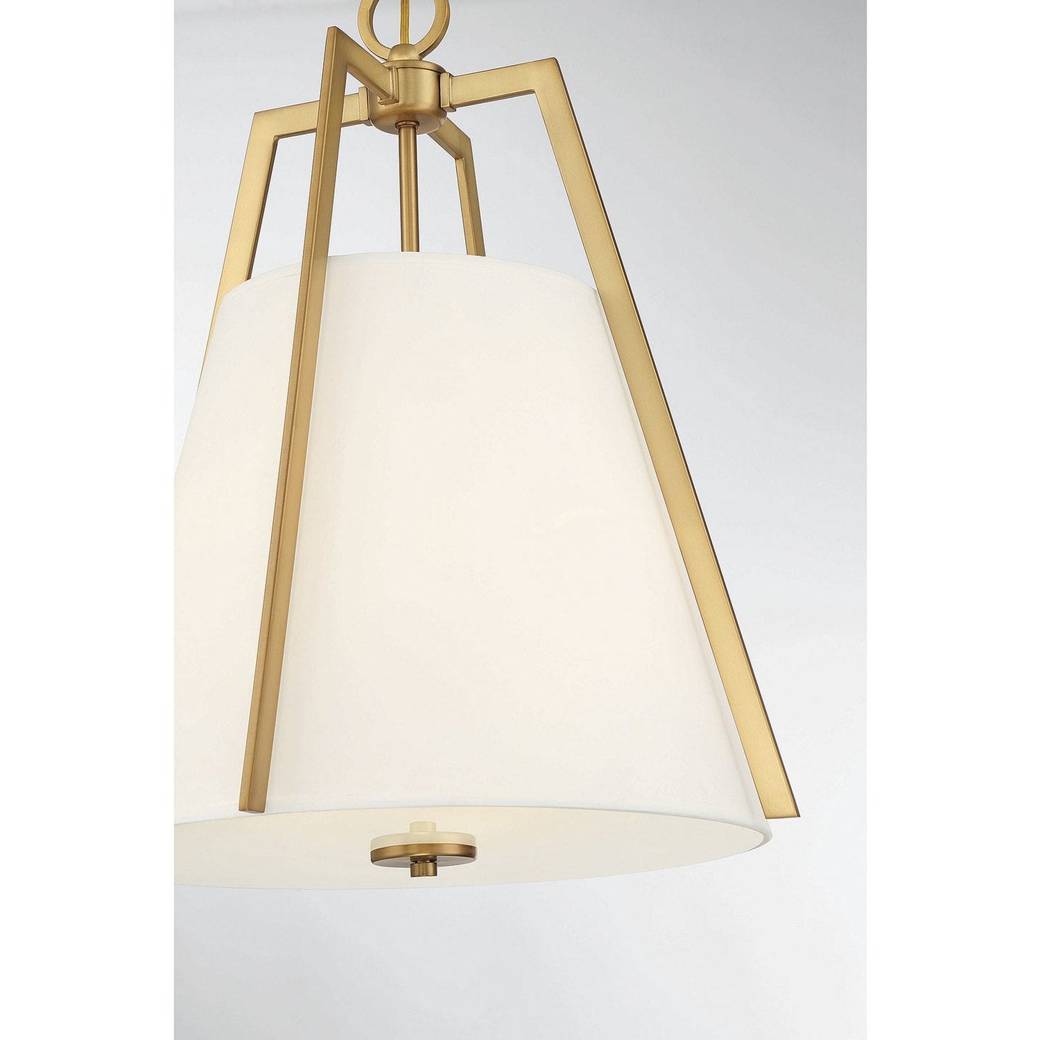 Savoy House - 7-1875-3-322 - Three Light Pendant - Mansfield - Warm Brass