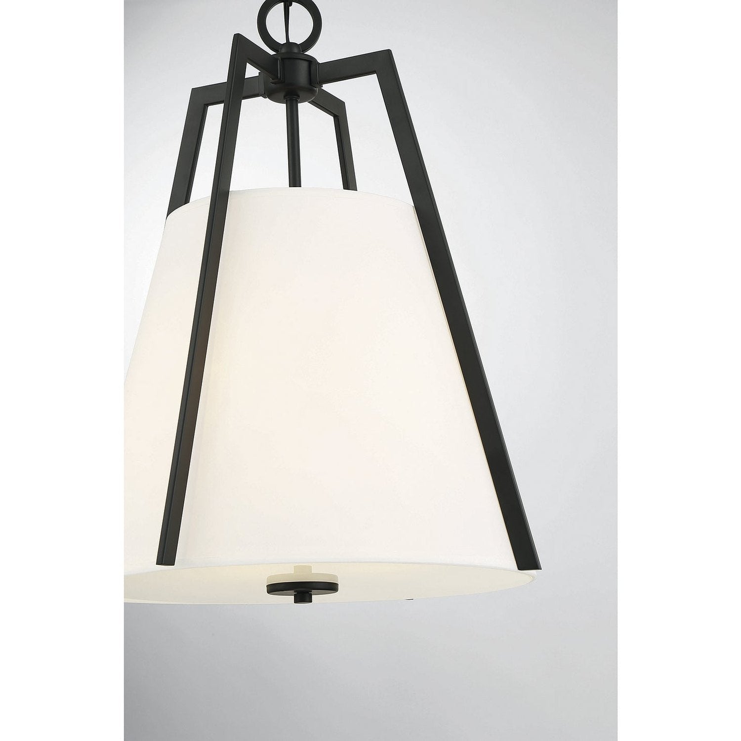 Savoy House - 7-1875-3-89 - Three Light Pendant - Mansfield - Matte Black