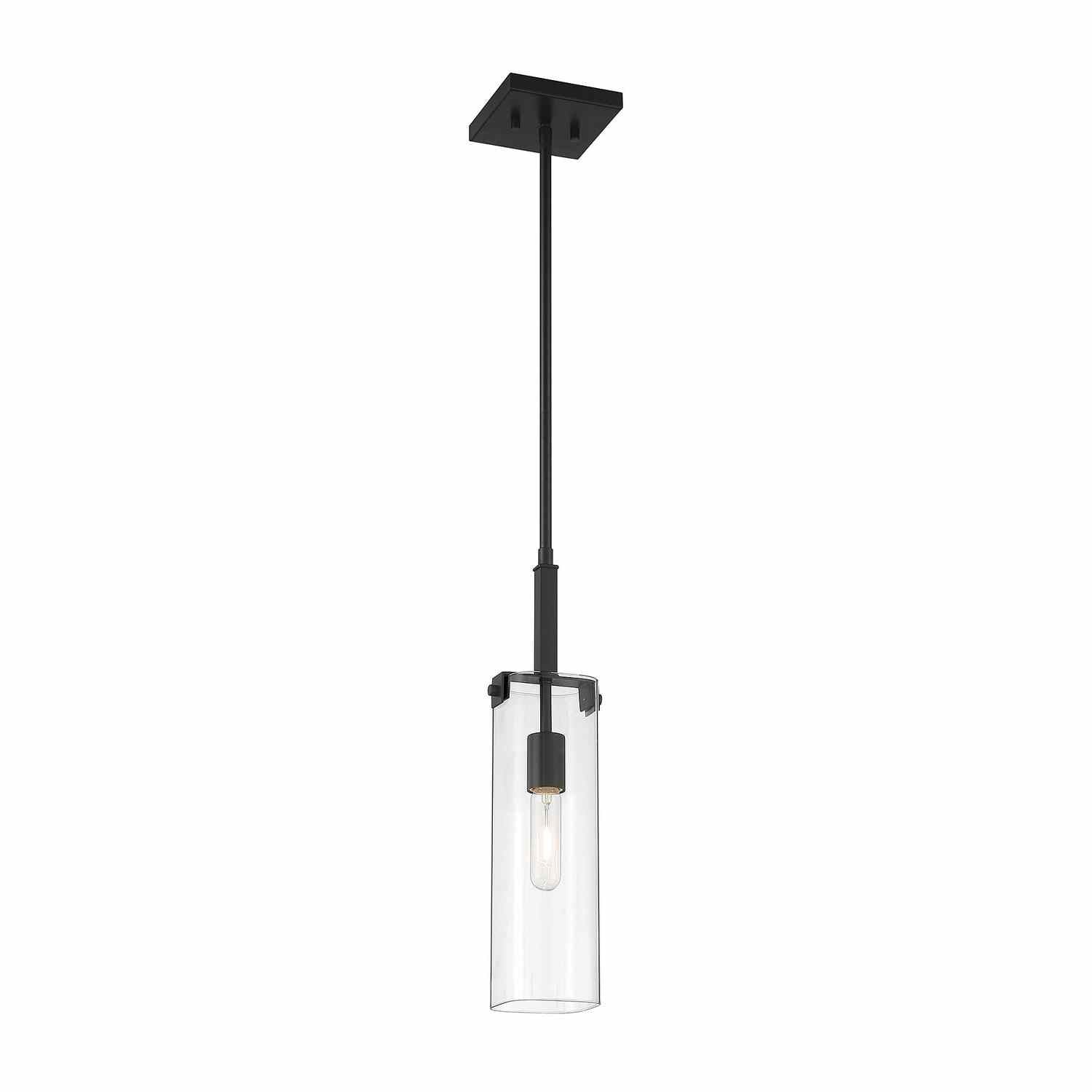 Savoy House - 7-9770-1-89 - One Light Mini-Pendant - Winfield - Matte Black