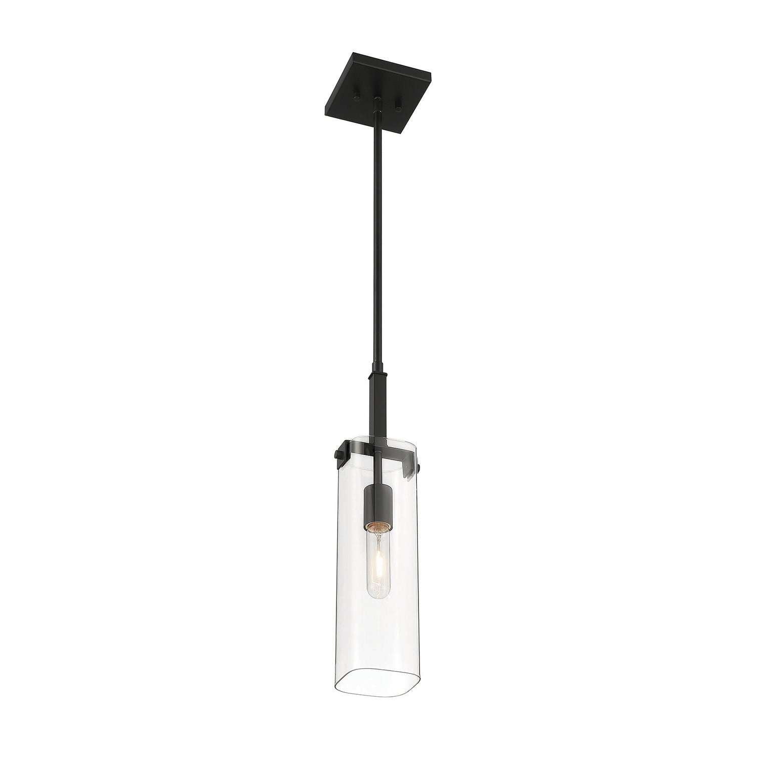 Savoy House - 7-9770-1-89 - One Light Mini-Pendant - Winfield - Matte Black
