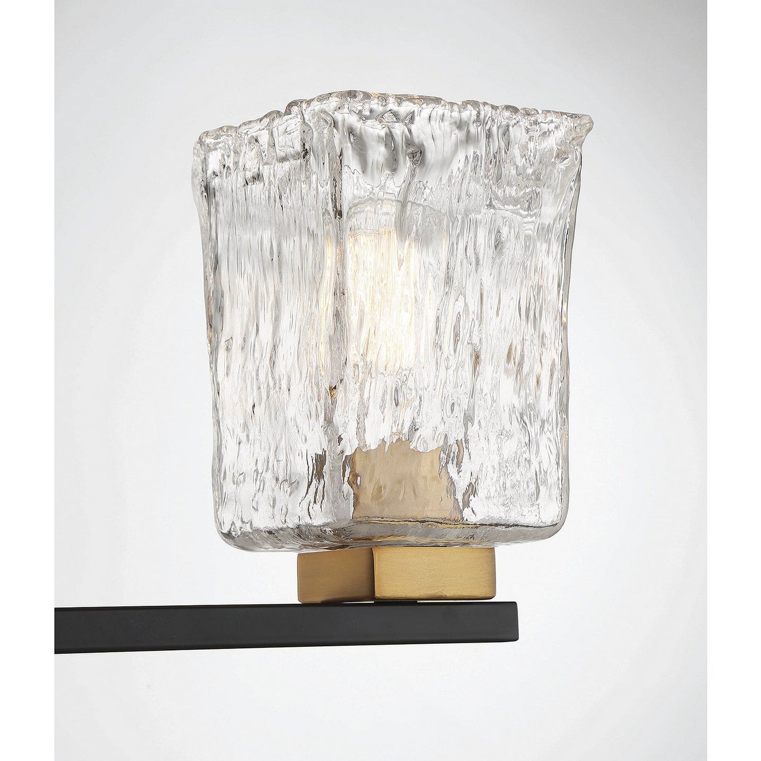 Savoy House - 8-1720-3-143 - Three Light Bathroom Vanity - Sidney - Matte Black with Warm Brass