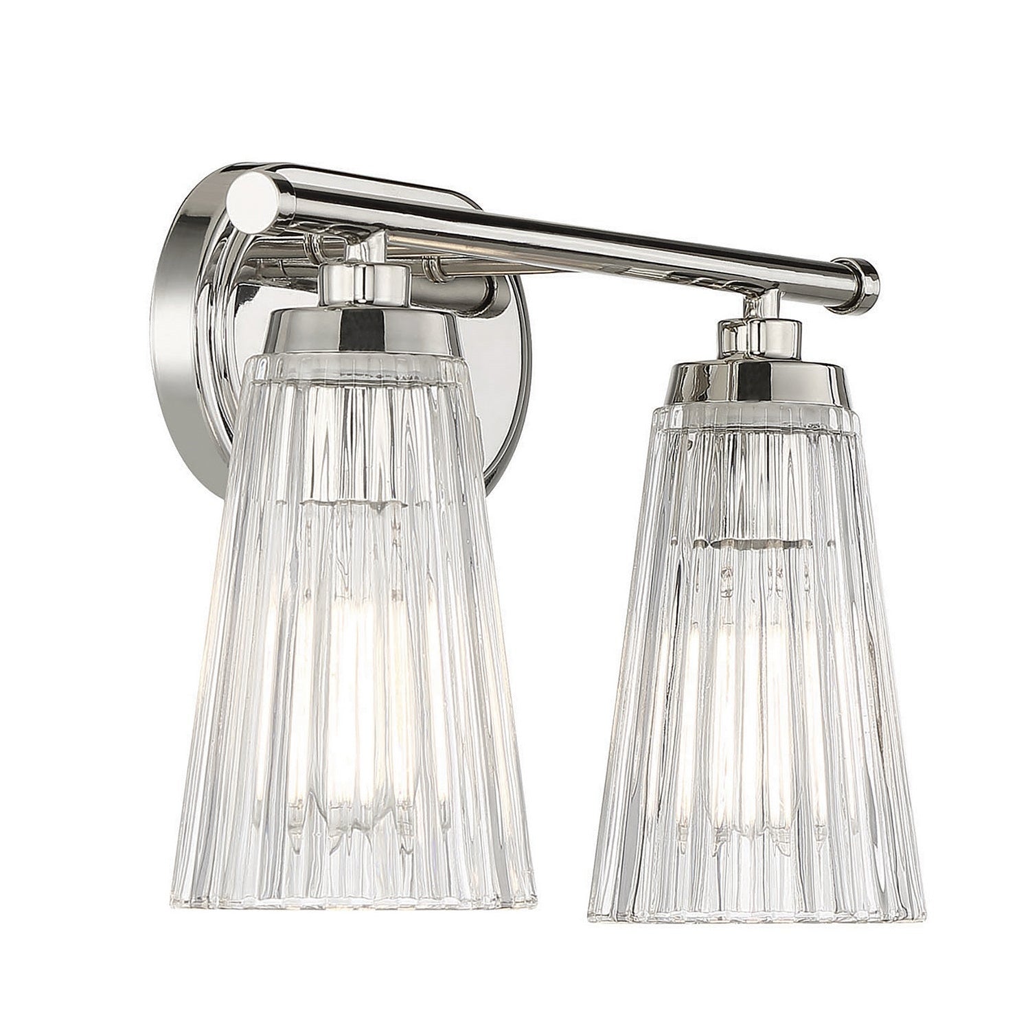 Savoy House - 8-1745-2-109 - Two Light Bathroom Vanity - Chantilly - Polished Nickel