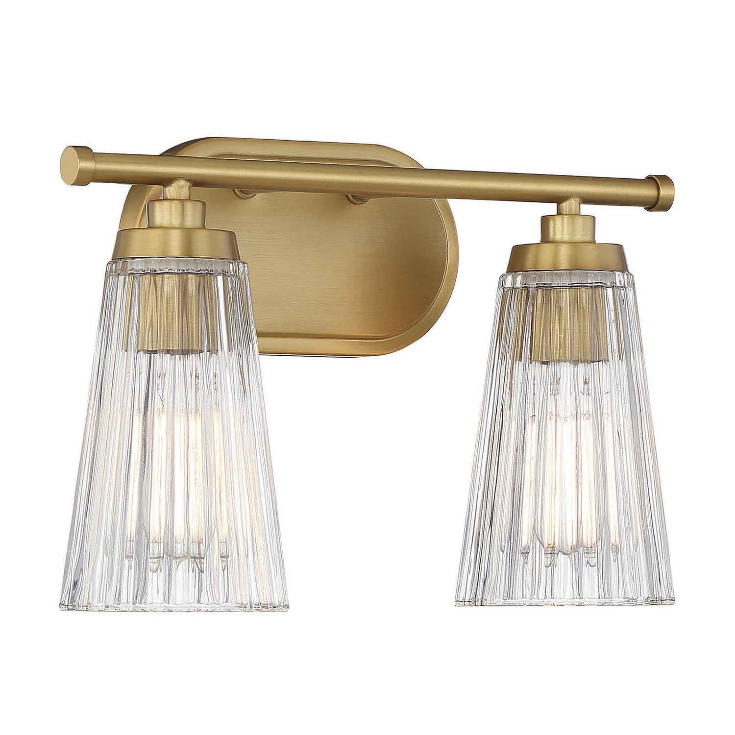 Savoy House - 8-1745-2-322 - Two Light Bathroom Vanity - Chantilly - Warm Brass