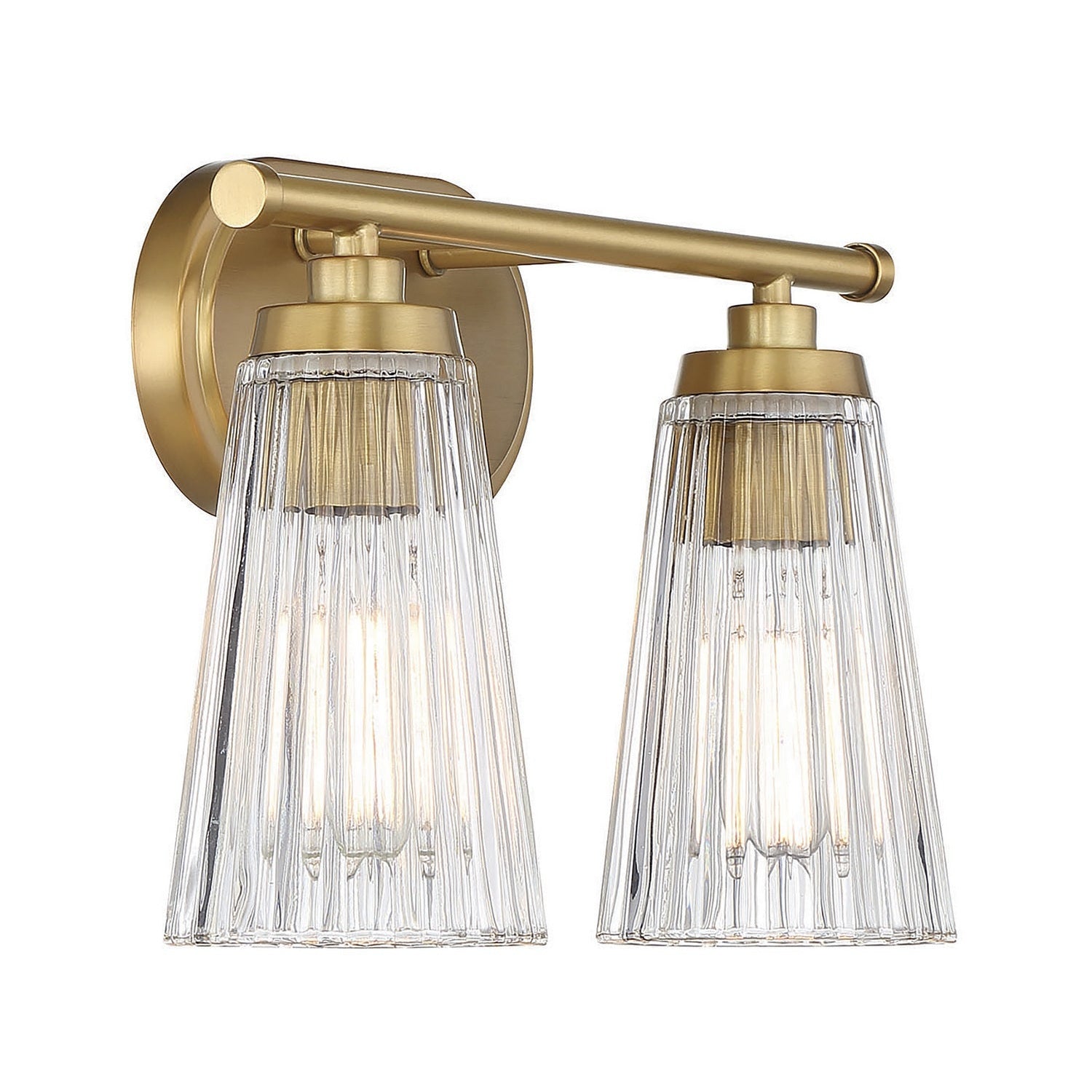 Savoy House - 8-1745-2-322 - Two Light Bathroom Vanity - Chantilly - Warm Brass