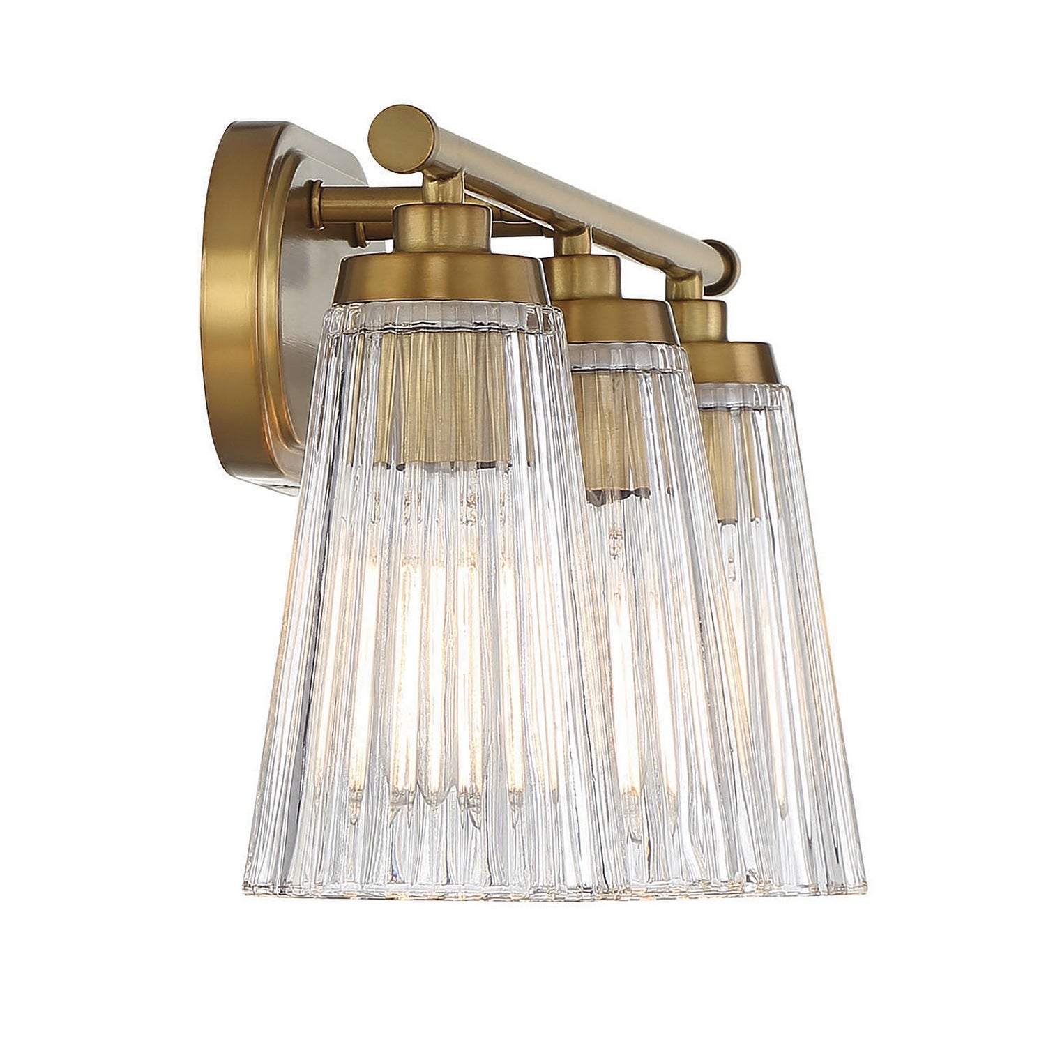 Savoy House - 8-1745-3-322 - Three Light Bathroom Vanity - Chantilly - Warm Brass