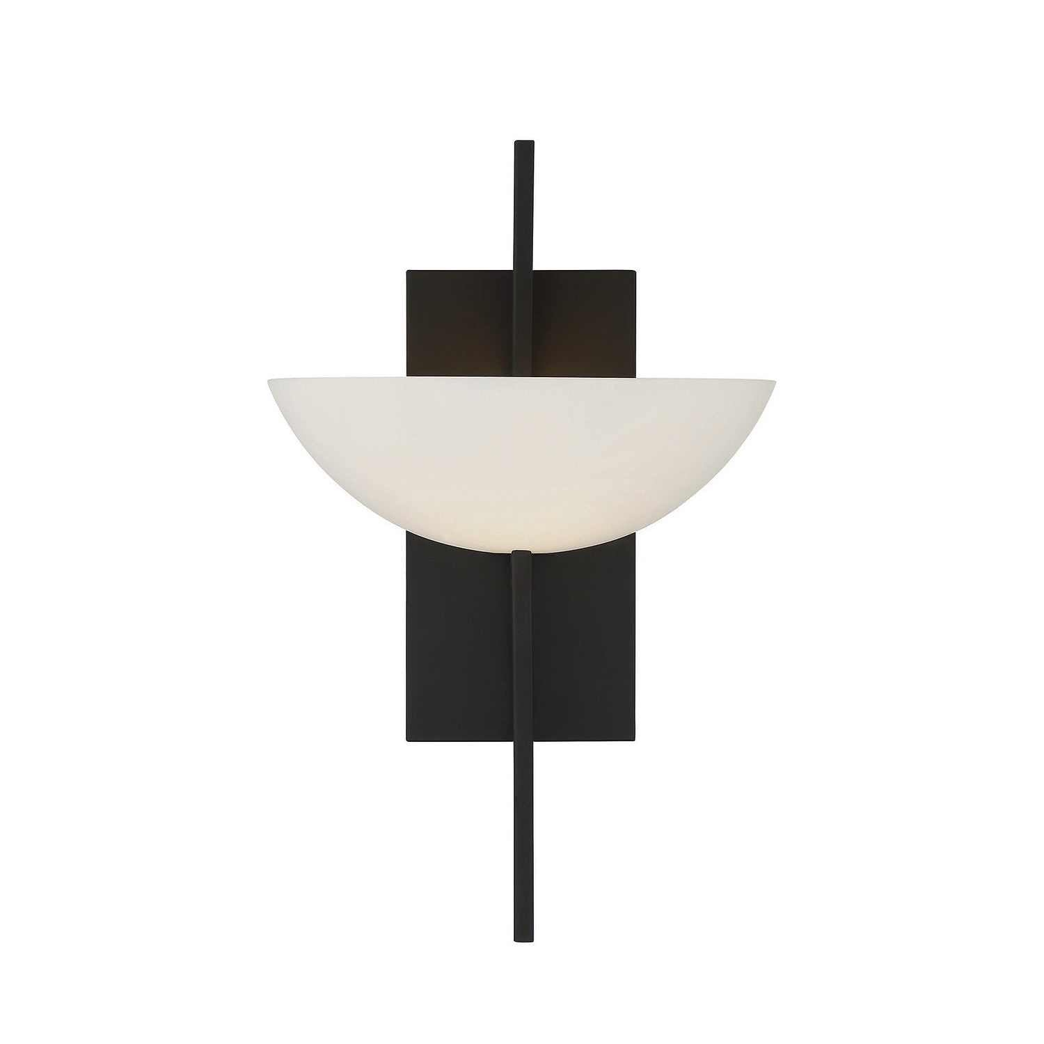 Savoy House - 9-1615-1-89 - One Light Wall Sconce - Fallon - Matte Black