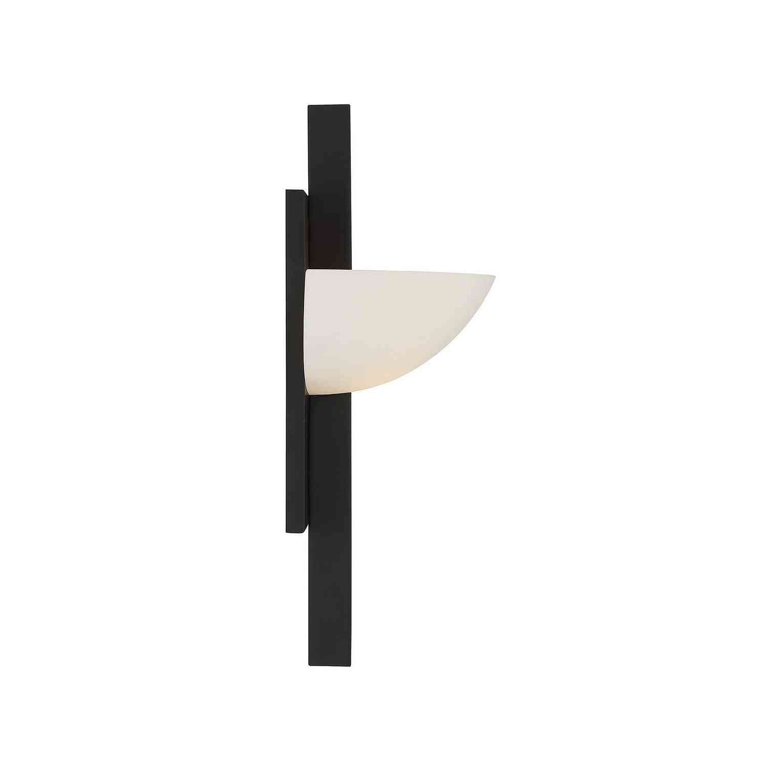 Savoy House - 9-1615-1-89 - One Light Wall Sconce - Fallon - Matte Black