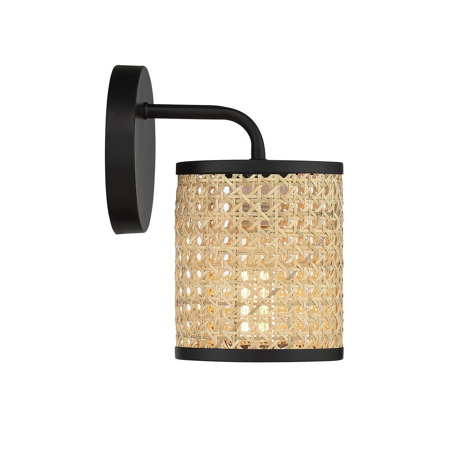 Savoy House - 9-1648-1-89 - One Light Wall Sconce - Jaylar - Matte Black
