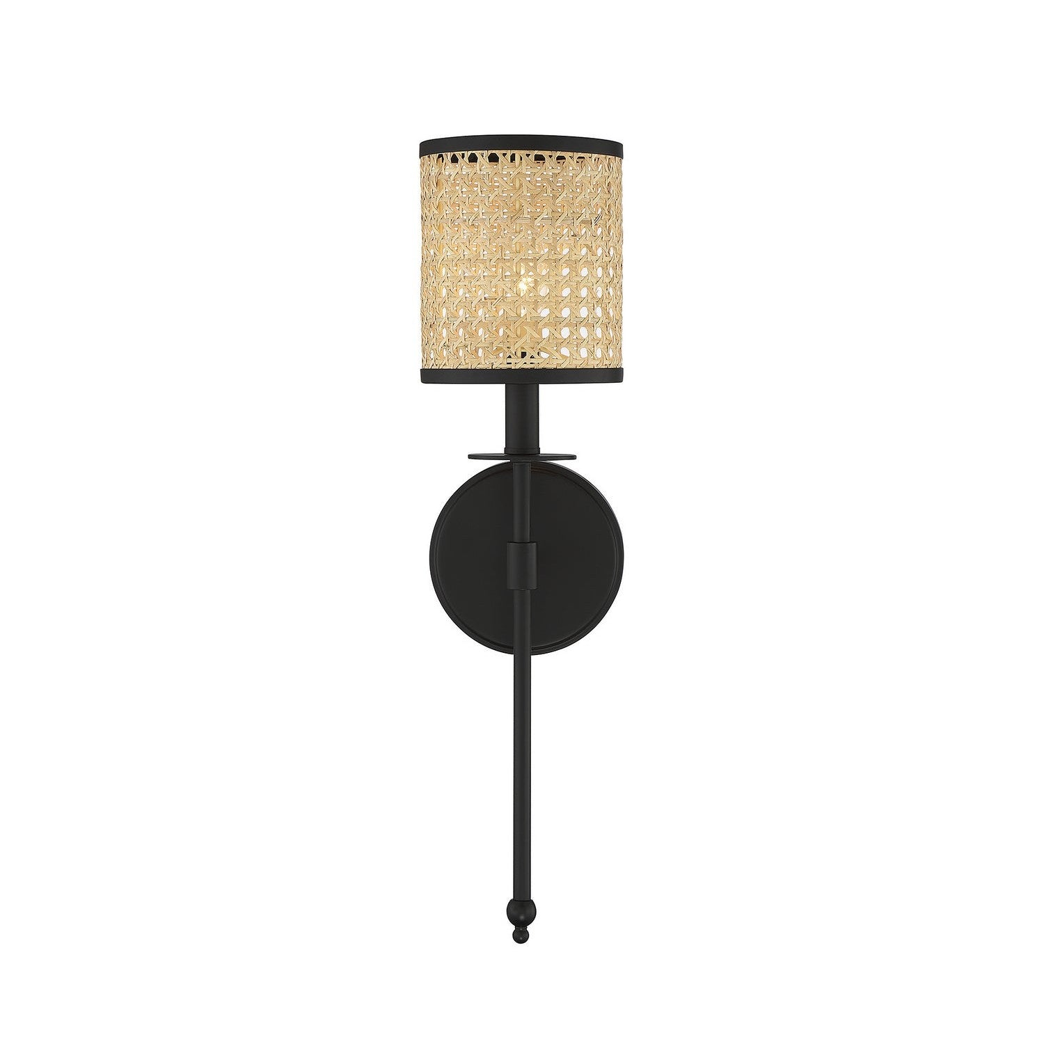 Savoy House - 9-1649-1-89 - One Light Wall Sconce - Jaylar - Matte Black