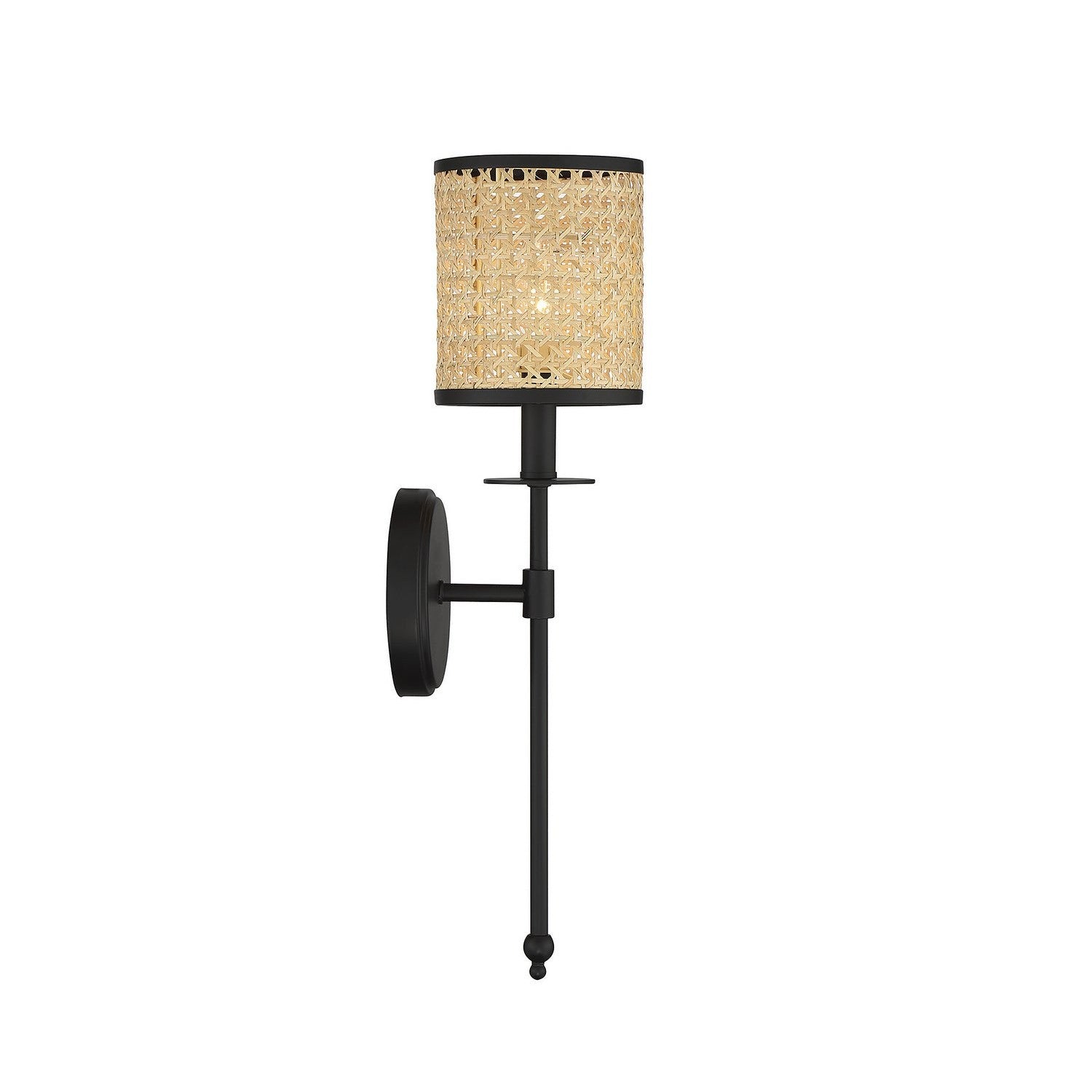 Savoy House - 9-1649-1-89 - One Light Wall Sconce - Jaylar - Matte Black