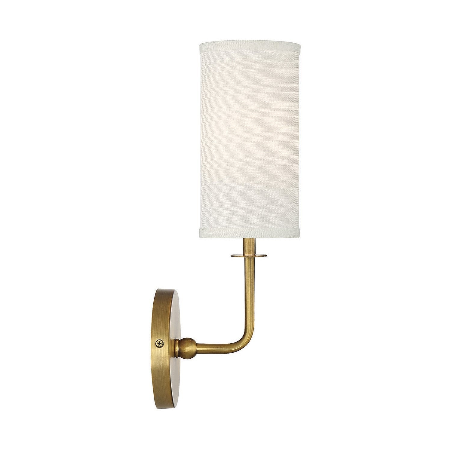 Savoy House - 9-1755-1-322 - One Light Wall Sconce - Powell - Warm Brass