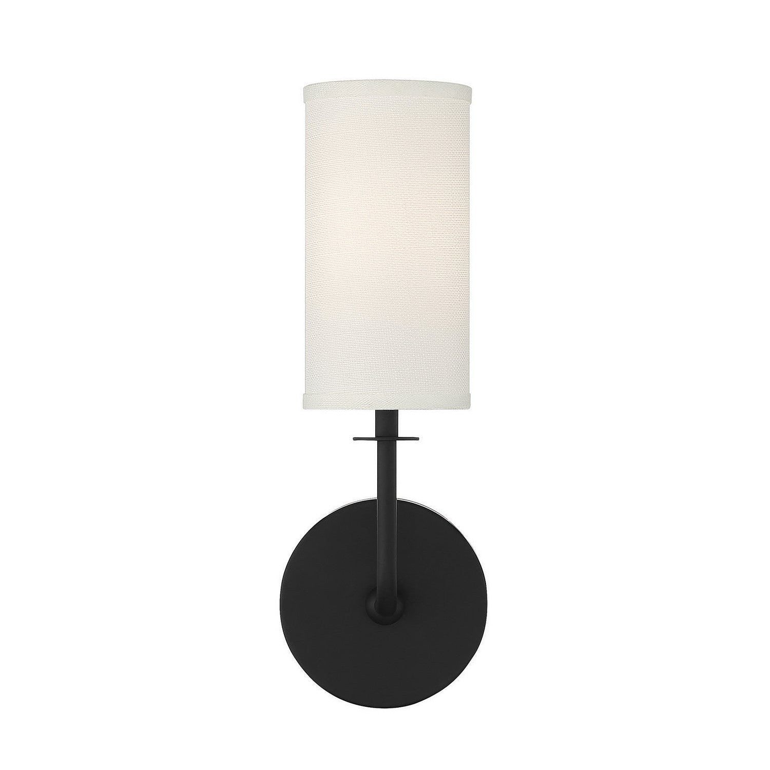 Savoy House - 9-1755-1-89 - One Light Wall Sconce - Powell - Matte Black