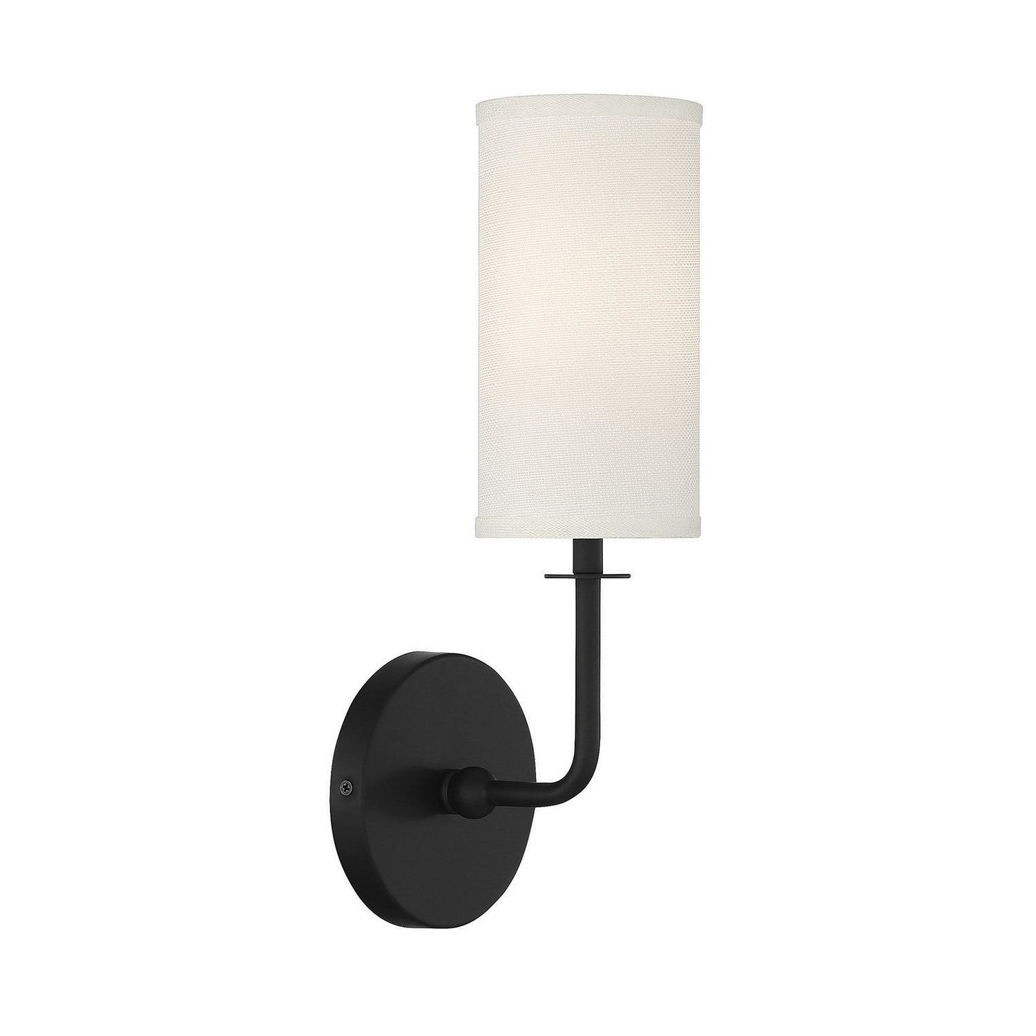 Savoy House - 9-1755-1-89 - One Light Wall Sconce - Powell - Matte Black