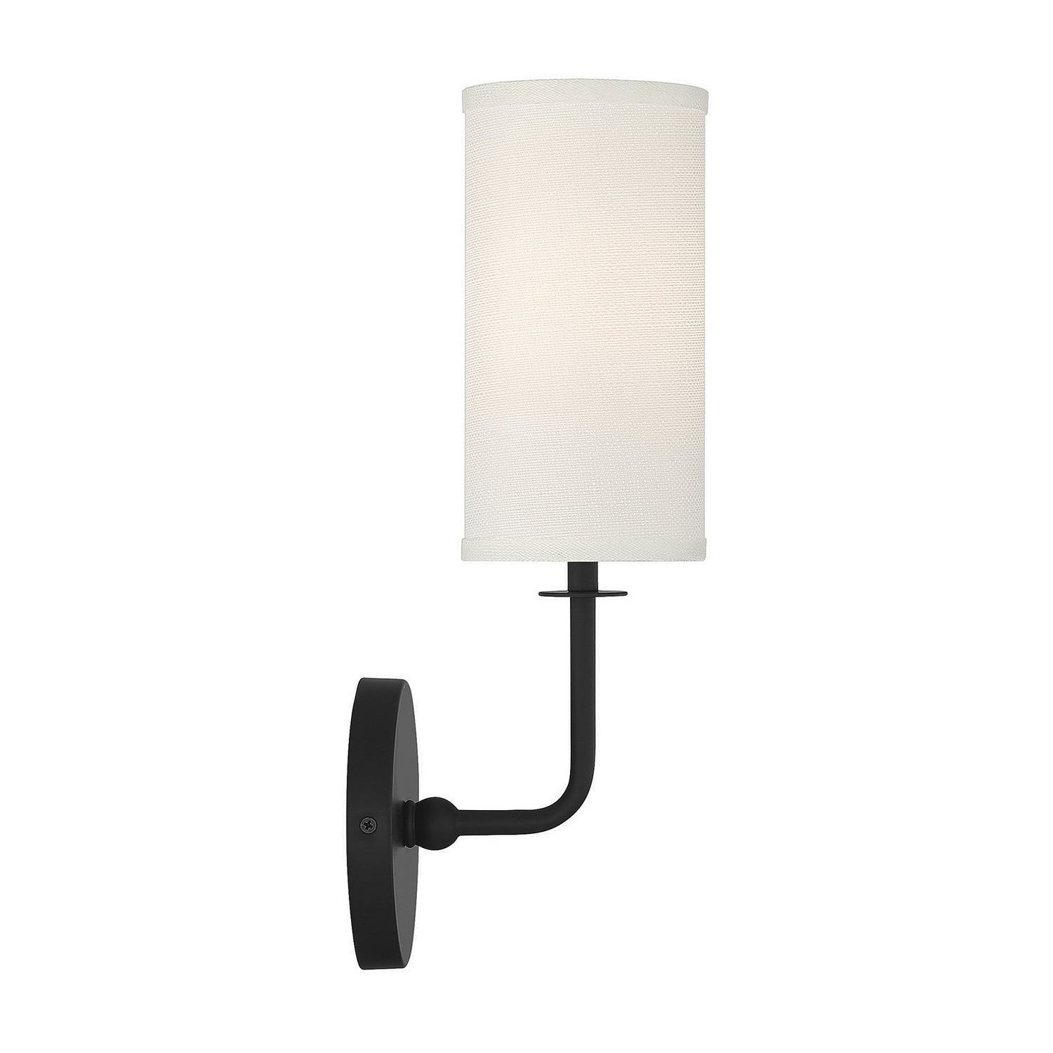Savoy House - 9-1755-1-89 - One Light Wall Sconce - Powell - Matte Black