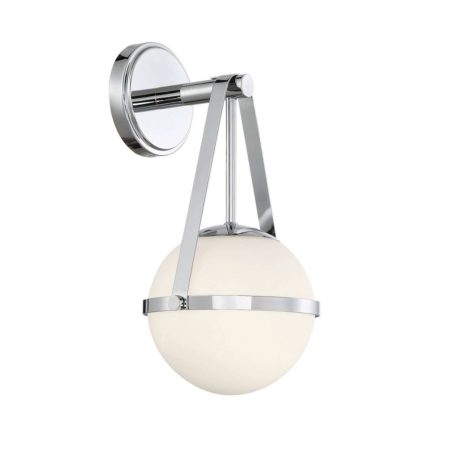 Savoy House - 9-1911-1-11 - One Light Wall Sconce - Polson - Polished Chrome