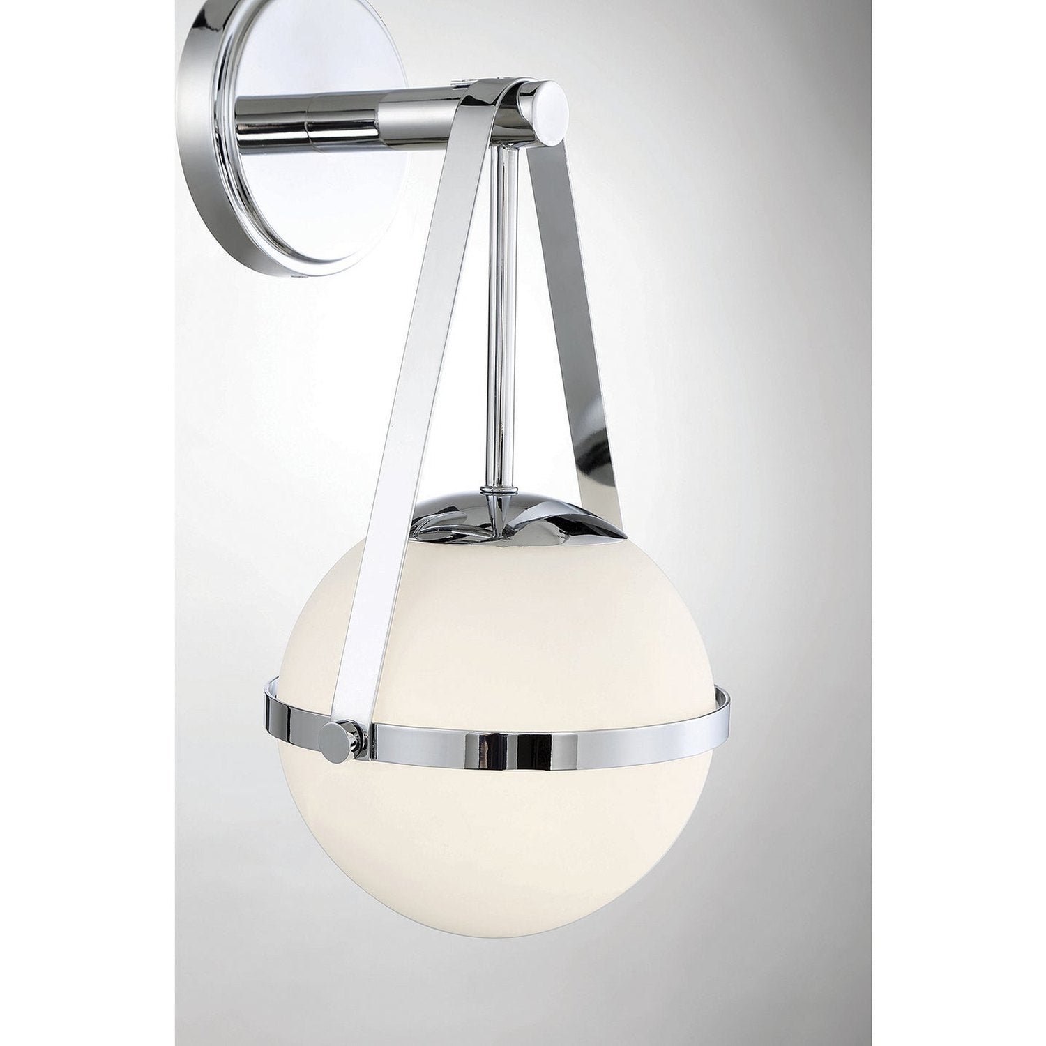 Savoy House - 9-1911-1-11 - One Light Wall Sconce - Polson - Polished Chrome