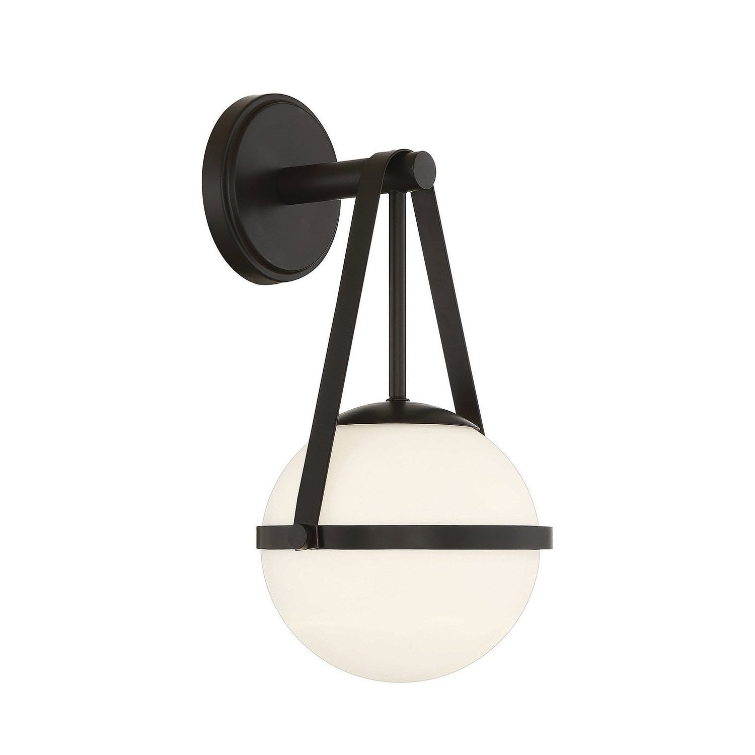 Savoy House - 9-1911-1-89 - One Light Wall Sconce - Polson - Matte Black
