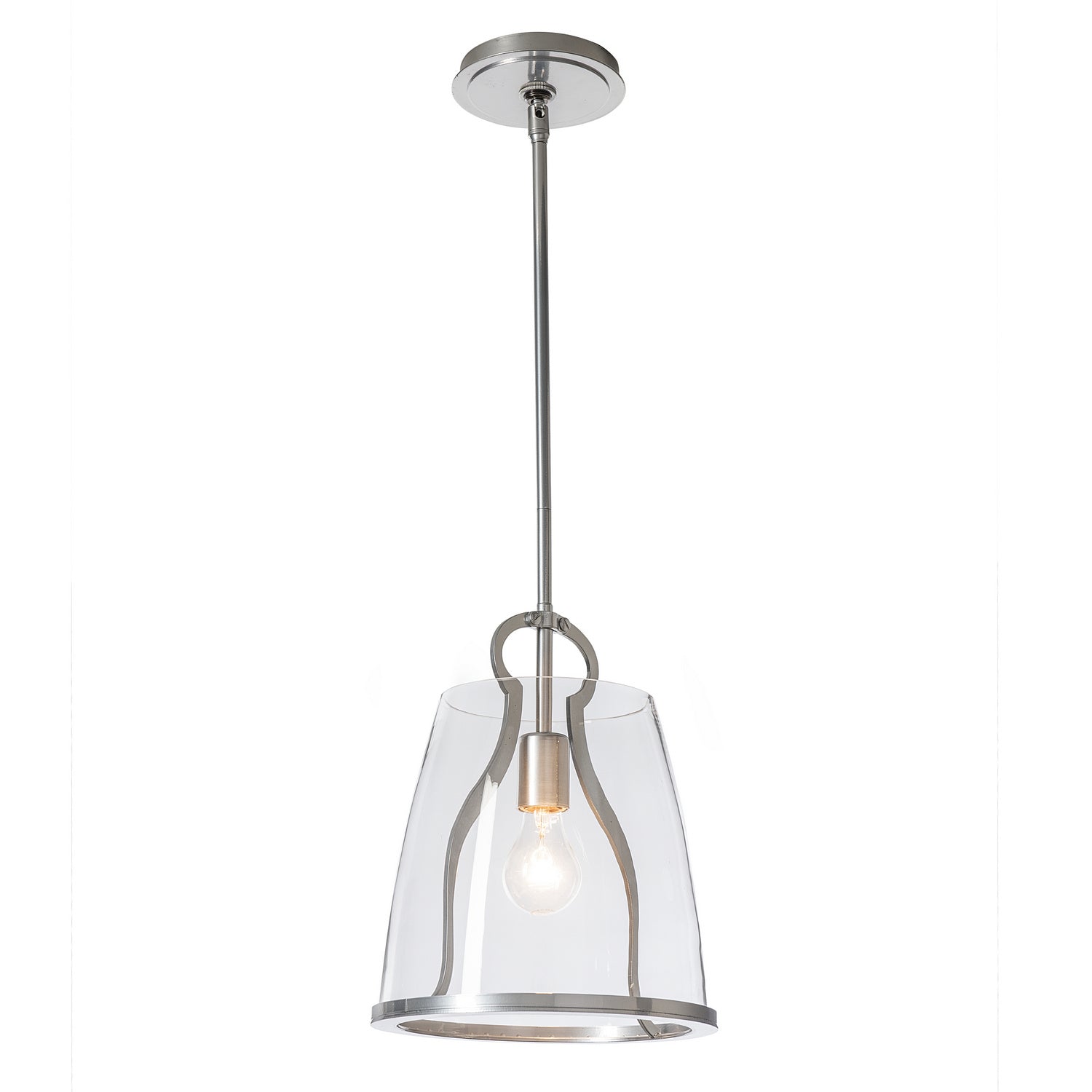 Hubbardton Forge - 131065-SKT-MULT-85-ZM0721 - One Light Pendant - Caliper - Sterling