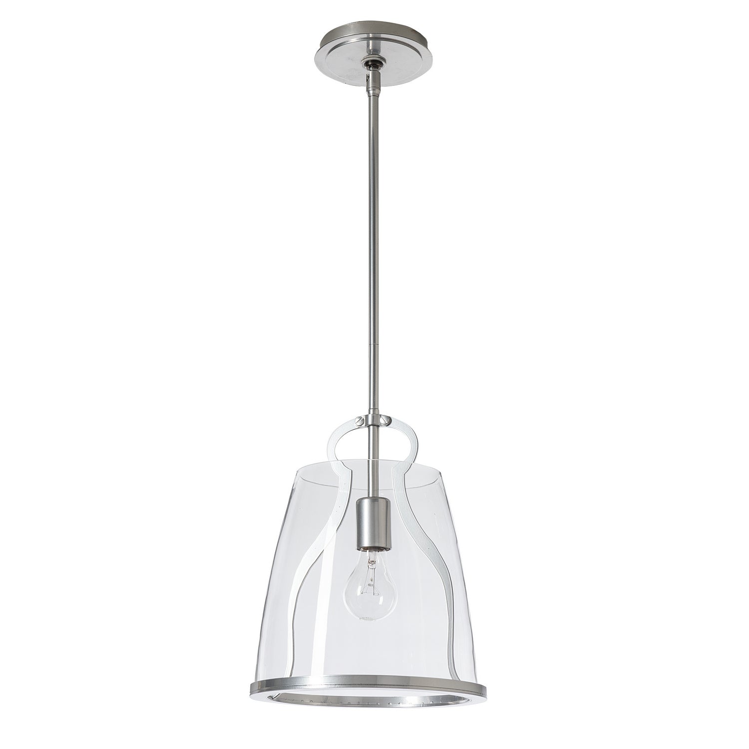 Hubbardton Forge - 131065-SKT-MULT-85-ZM0721 - One Light Pendant - Caliper - Sterling