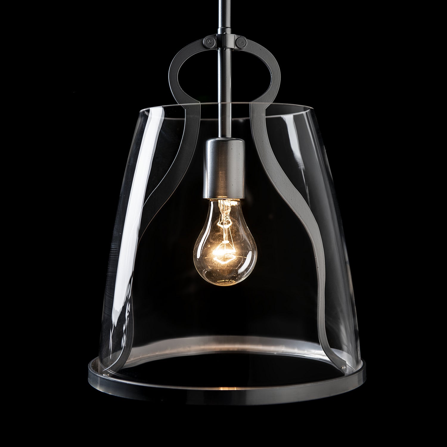 Hubbardton Forge - 131065-SKT-MULT-85-ZM0721 - One Light Pendant - Caliper - Sterling
