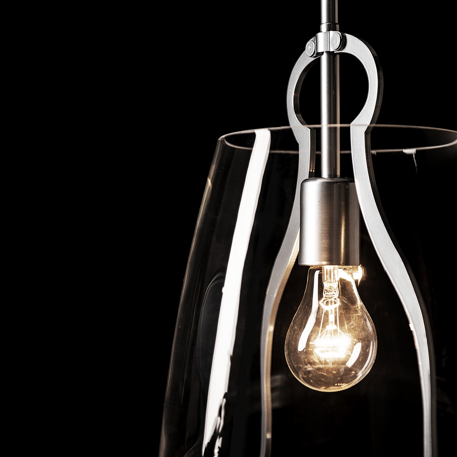 Hubbardton Forge - 131065-SKT-MULT-85-ZM0721 - One Light Pendant - Caliper - Sterling