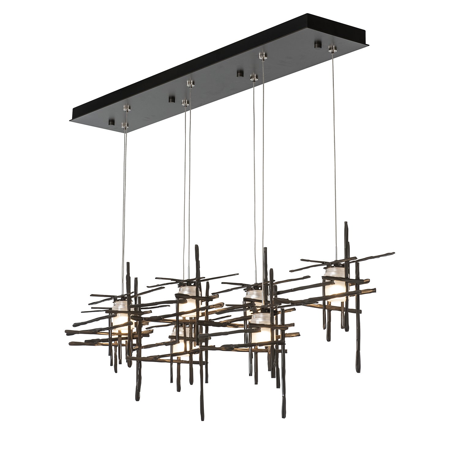 Hubbardton Forge - 131096-SKT-STND-07-YC0305 - LED Pendant - Tura - Dark Smoke