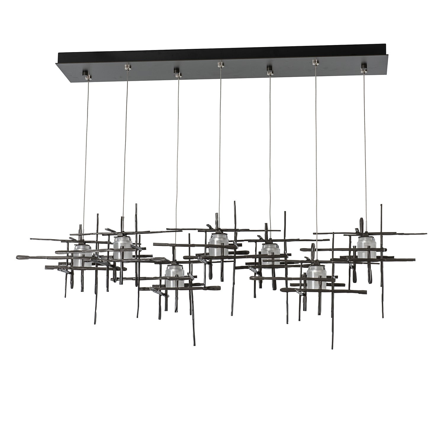 Hubbardton Forge - 131096-SKT-STND-07-YC0305 - LED Pendant - Tura - Dark Smoke