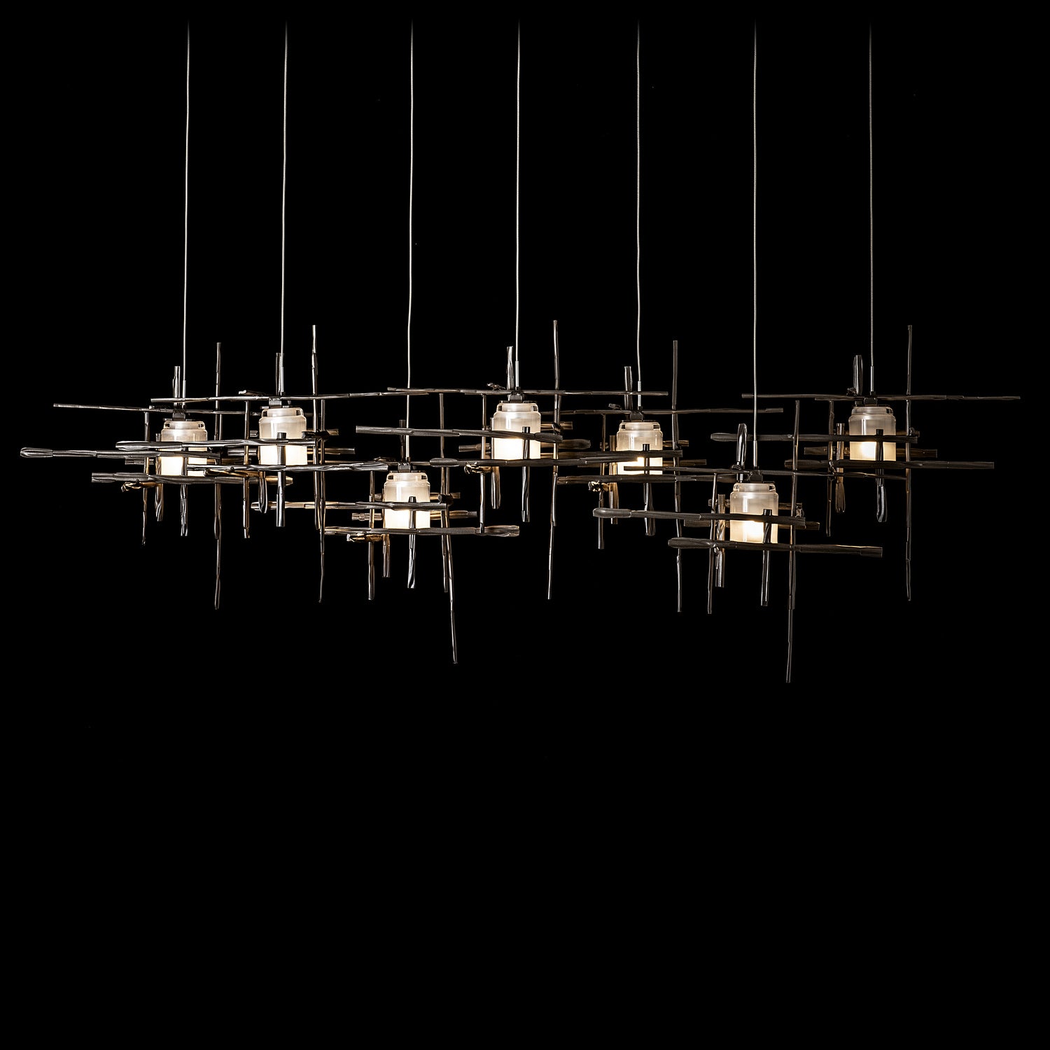 Hubbardton Forge - 131096-SKT-STND-07-YC0305 - LED Pendant - Tura - Dark Smoke