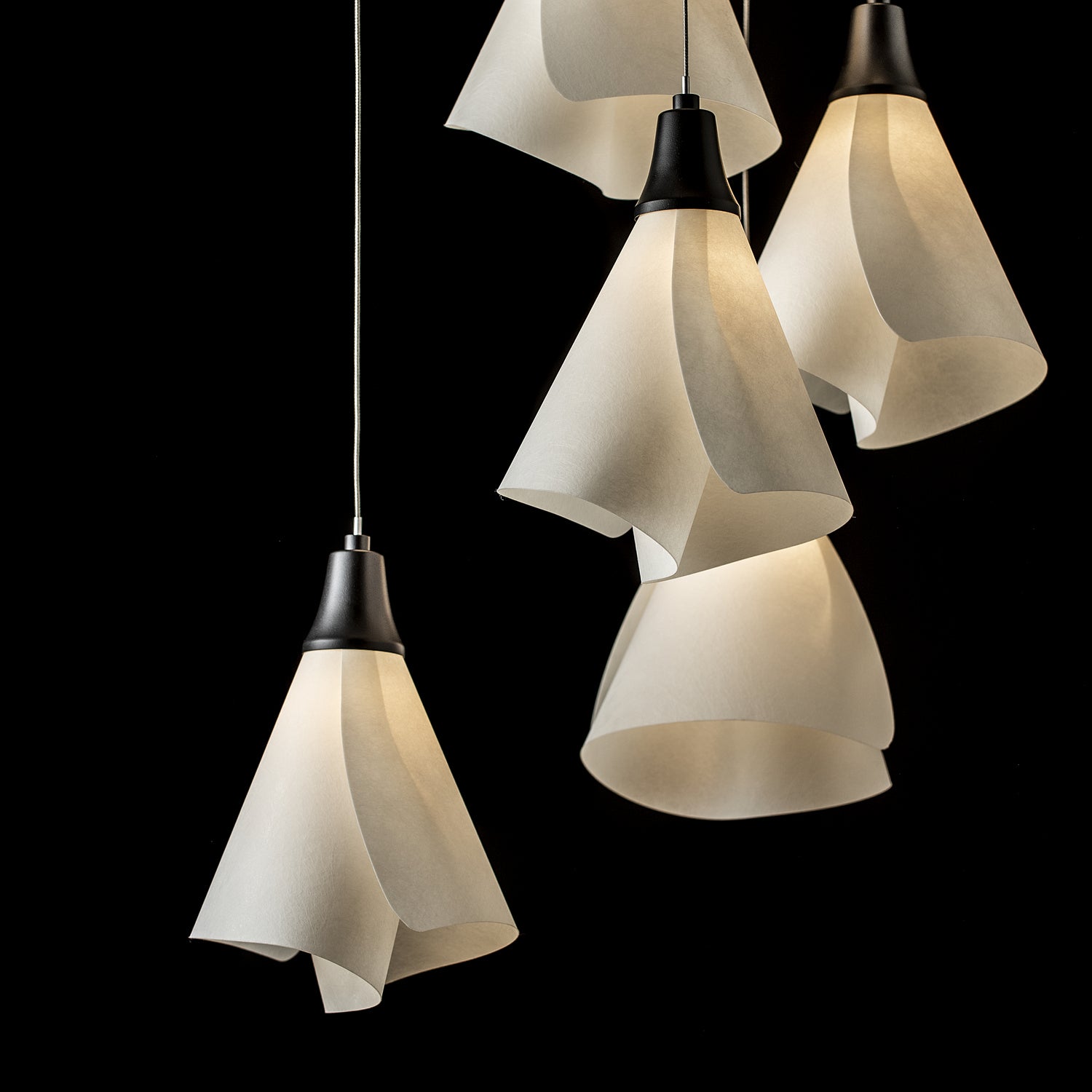 Hubbardton Forge - 131102-SKT-STND-10-SH1987 - LED Pendant - Mobius - Black