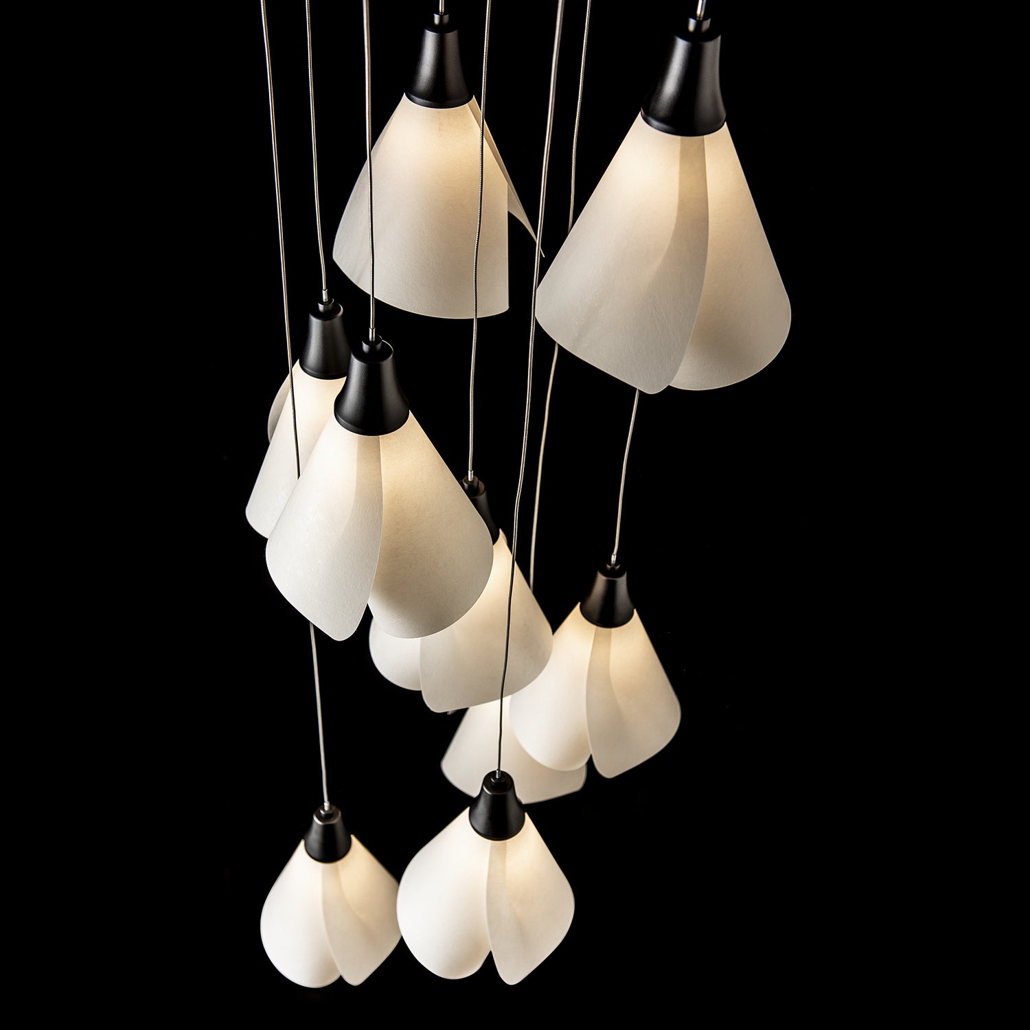 Hubbardton Forge - 131102-SKT-STND-10-SH1987 - LED Pendant - Mobius - Black