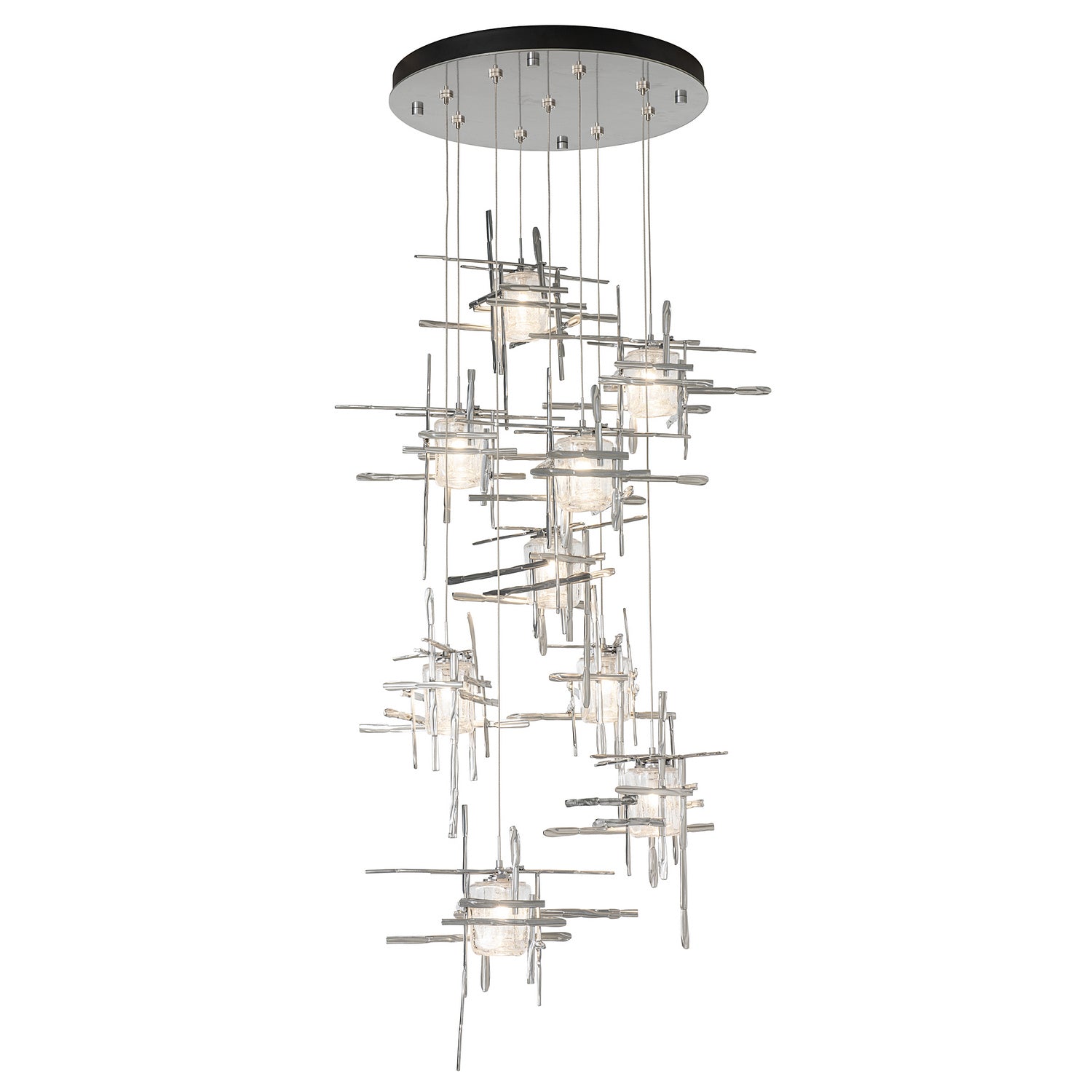 Hubbardton Forge - 131107-SKT-STND-85-II0728 - LED Pendant - Tura - Sterling