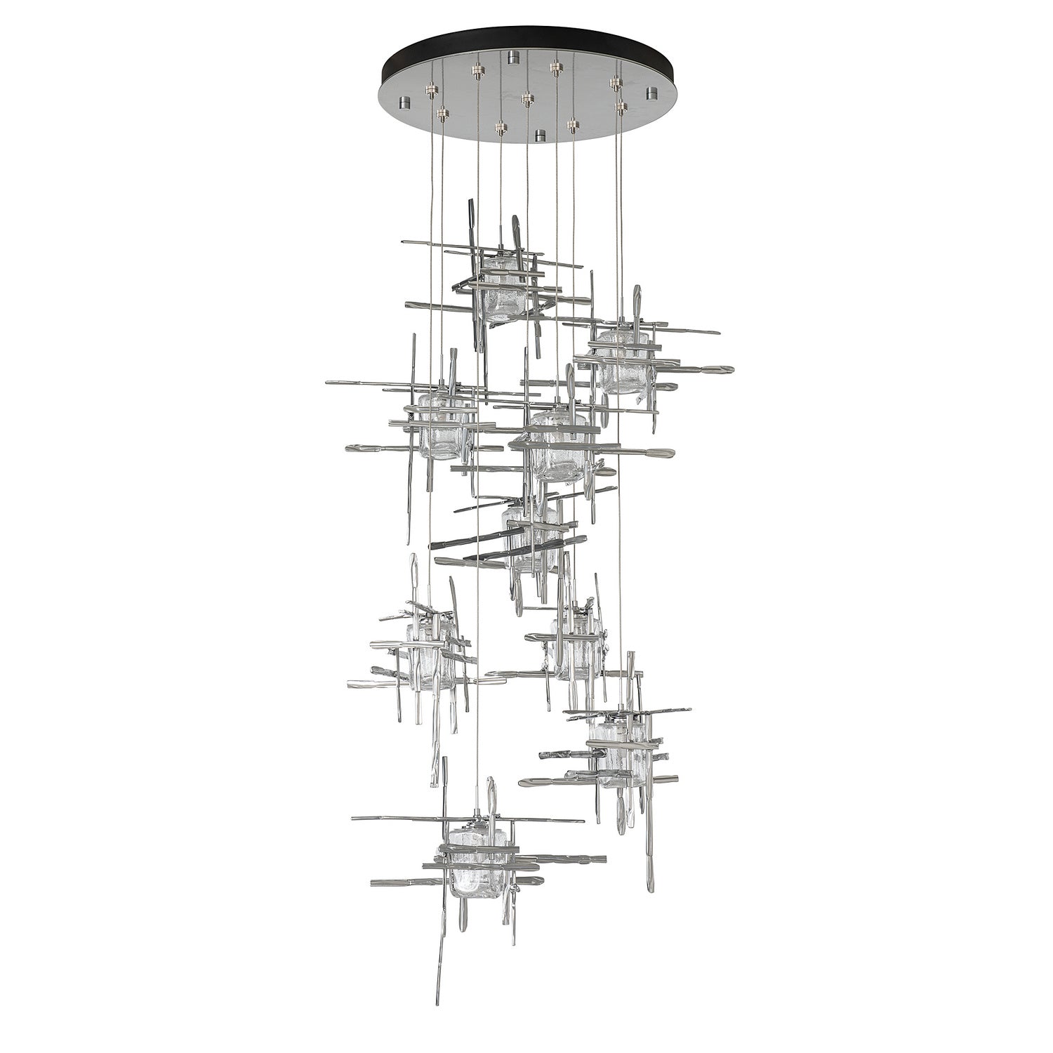 Hubbardton Forge - 131107-SKT-STND-85-II0728 - LED Pendant - Tura - Sterling