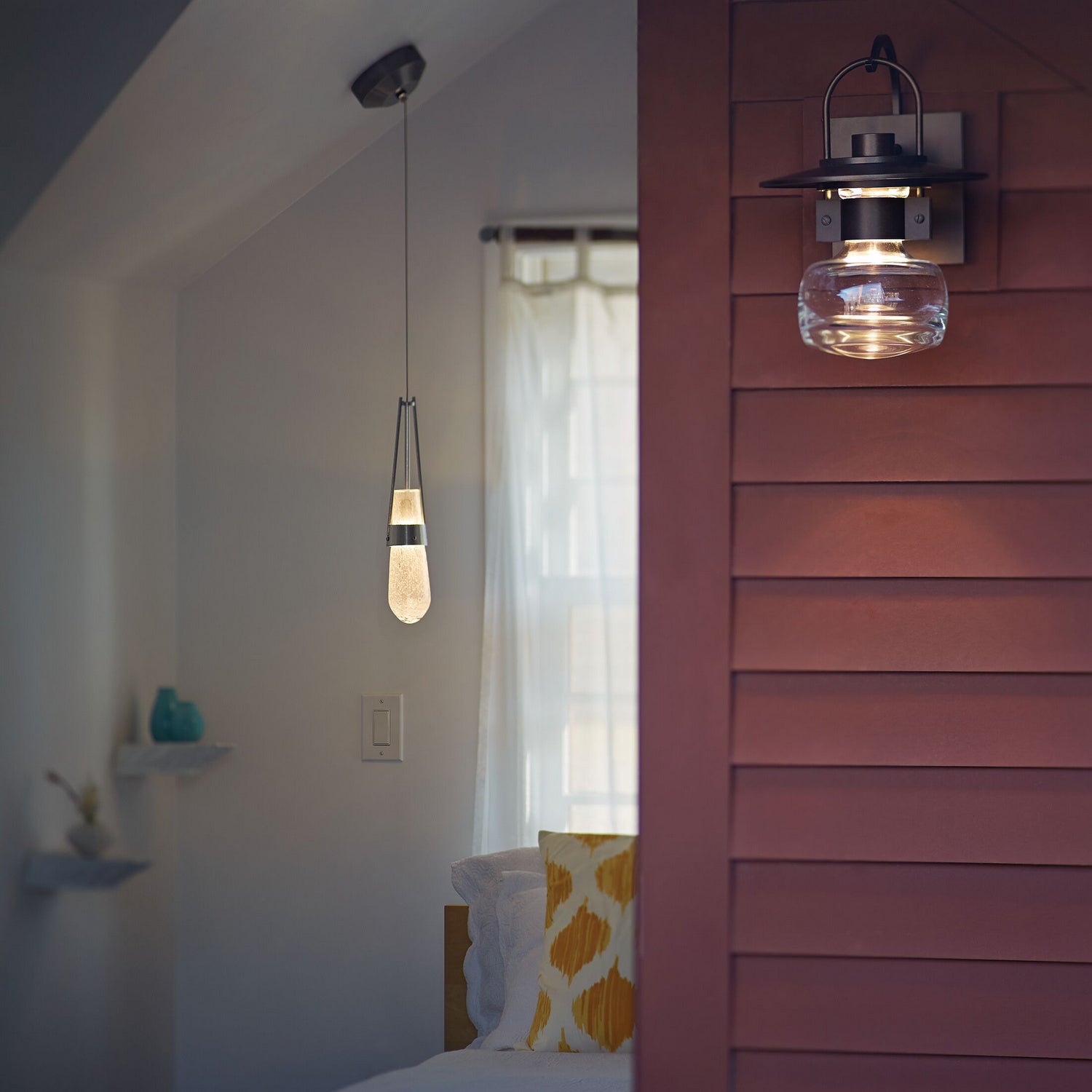 Hubbardton Forge - 161042-SKT-STND-85-YG0434 - One Light Mini Pendant - Link - Sterling