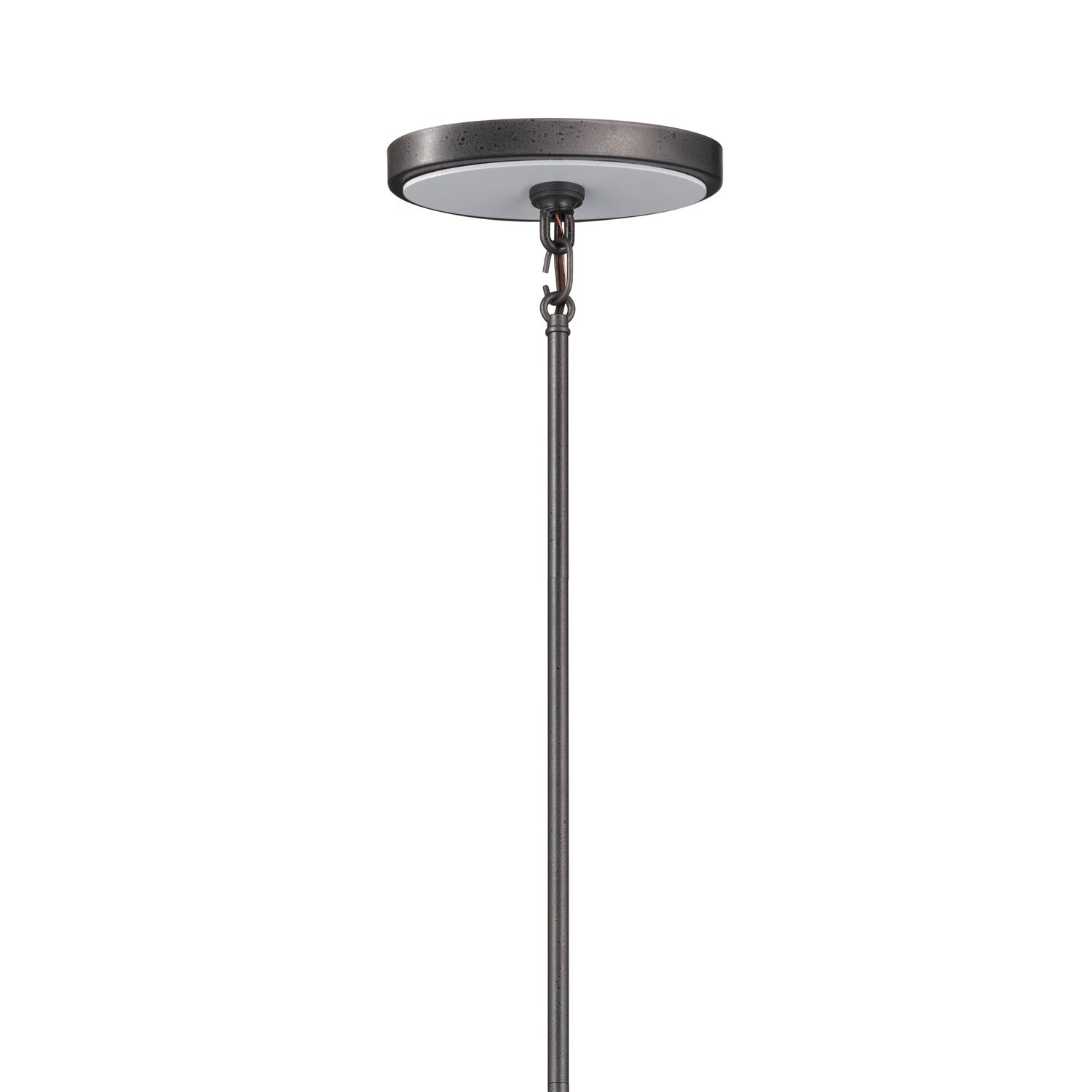 Kichler - 52457AVI - Eight Light Linear Chandelier - Freesia - Anvil Iron