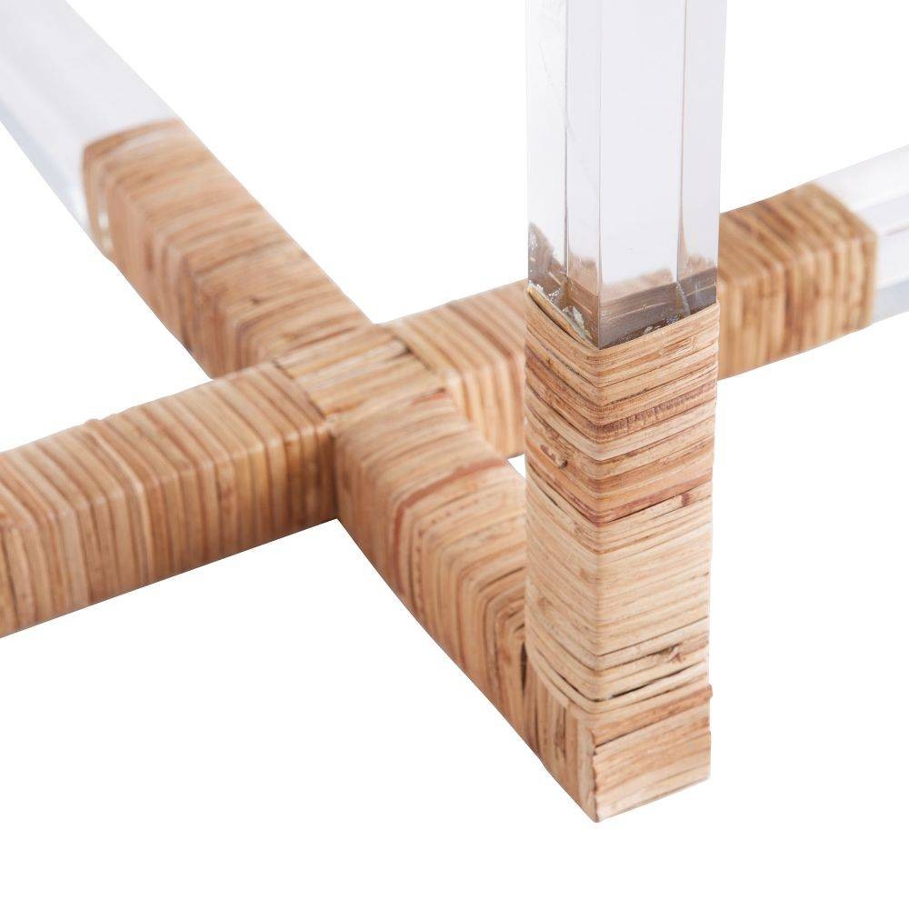 Arteriors - DC2021 - Coffee Table - Corset - Clear