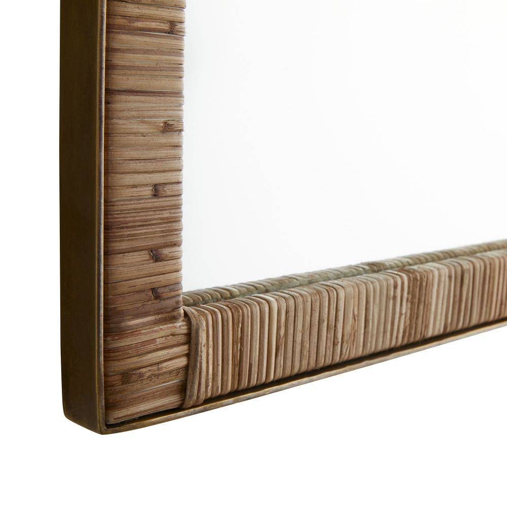 Arteriors - DC2023 - Mirror - Caribe - Natural