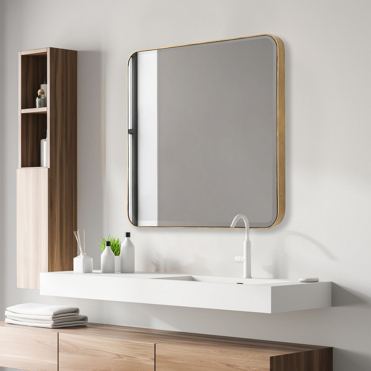 Uttermost - 09794 - Mirror - Hampshire - Antique Gold