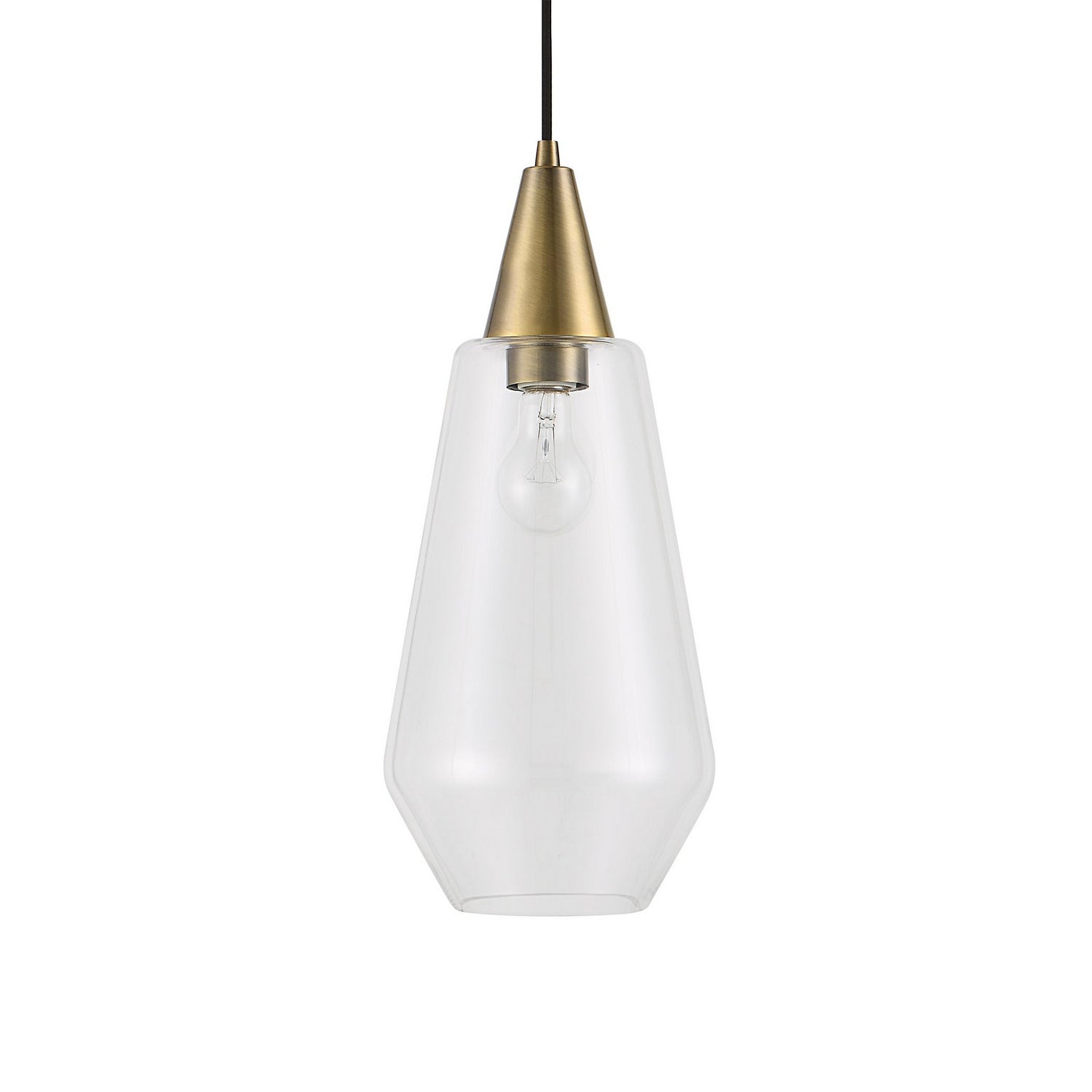 Uttermost - 21559 - One Light Mini Pendant - Eichler - Oxidized Antique Brass