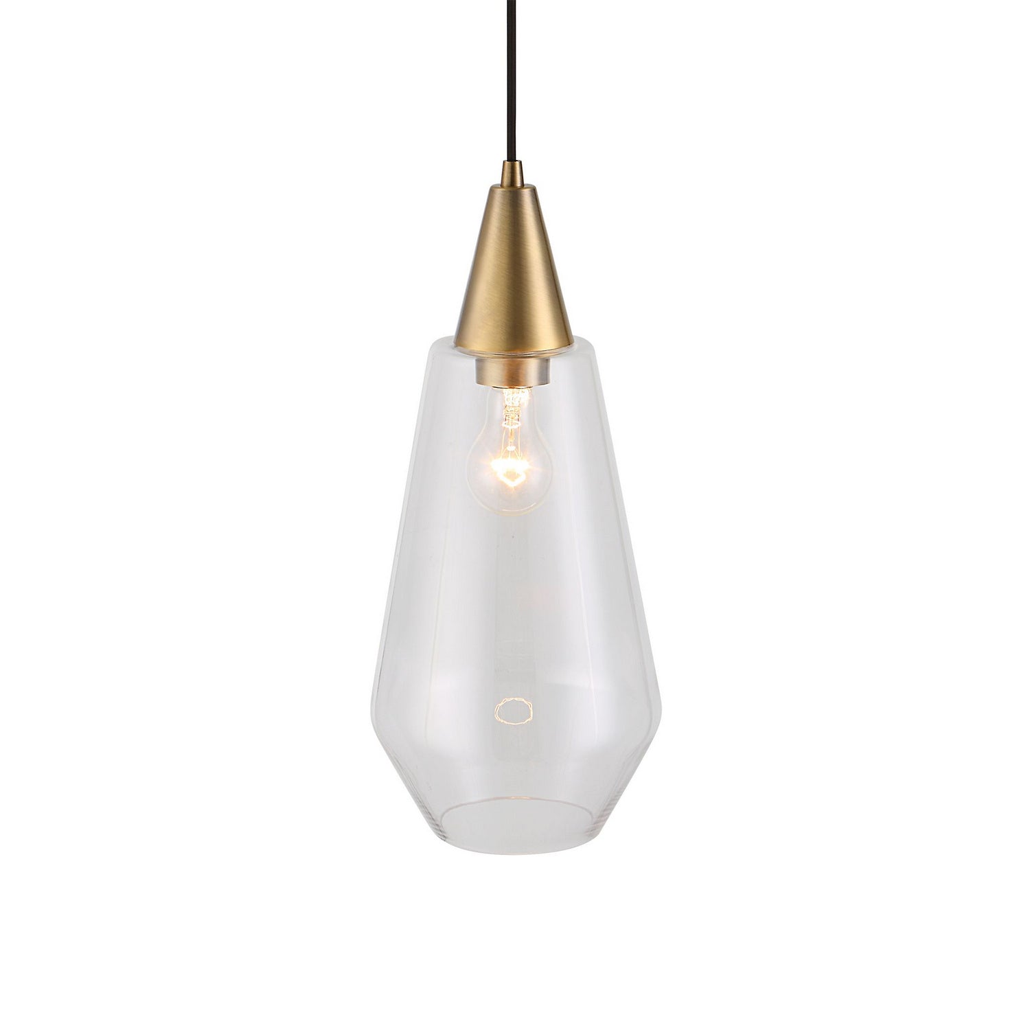 Uttermost - 21559 - One Light Mini Pendant - Eichler - Oxidized Antique Brass