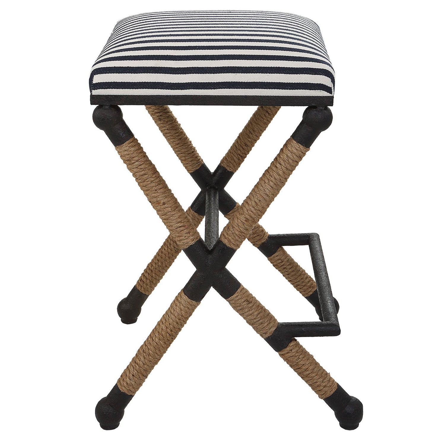 Uttermost - 23711 - Counter Stool - Braddock - Rustic Iron