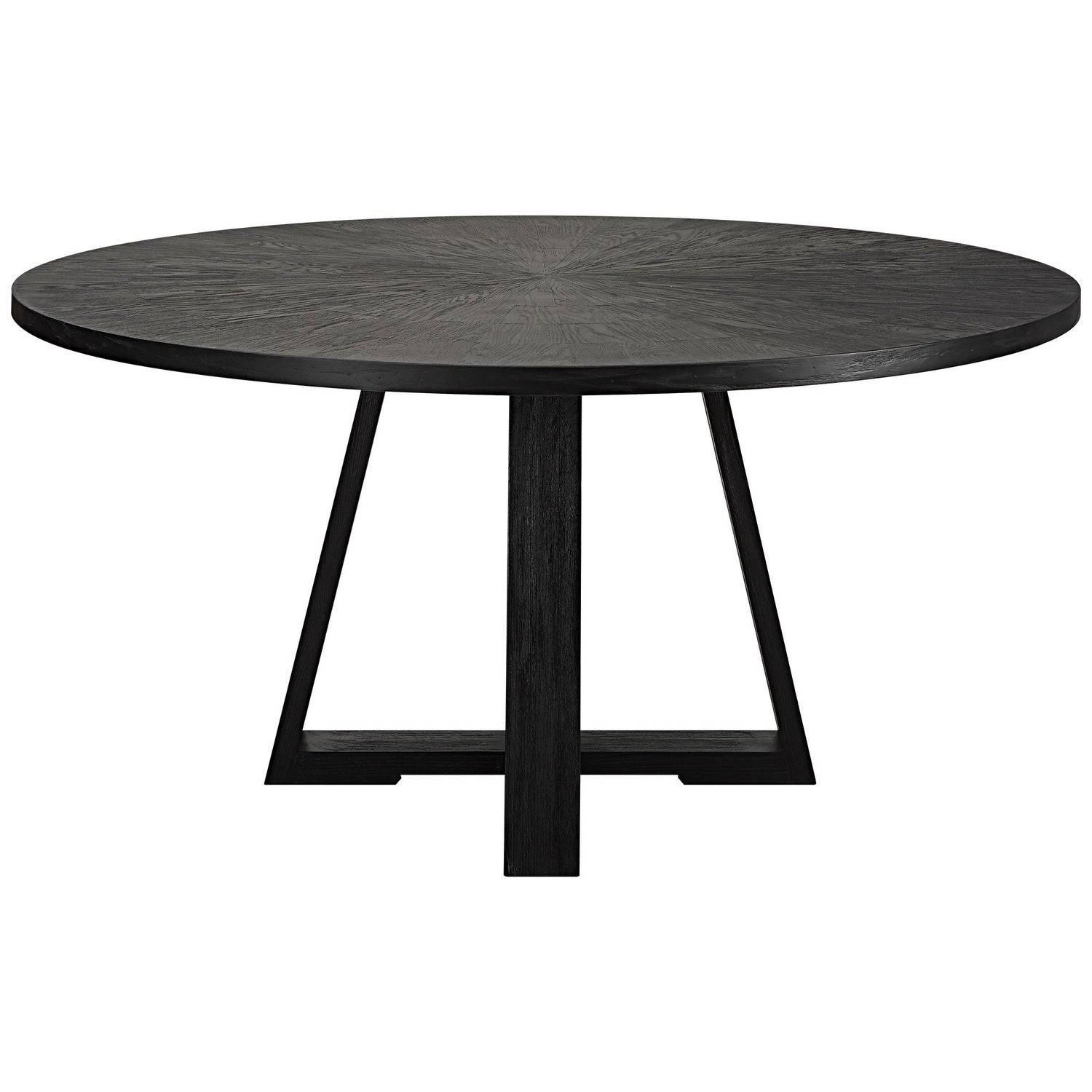 Uttermost - 25206 - Dining Table - Gidran - Charcoal Black