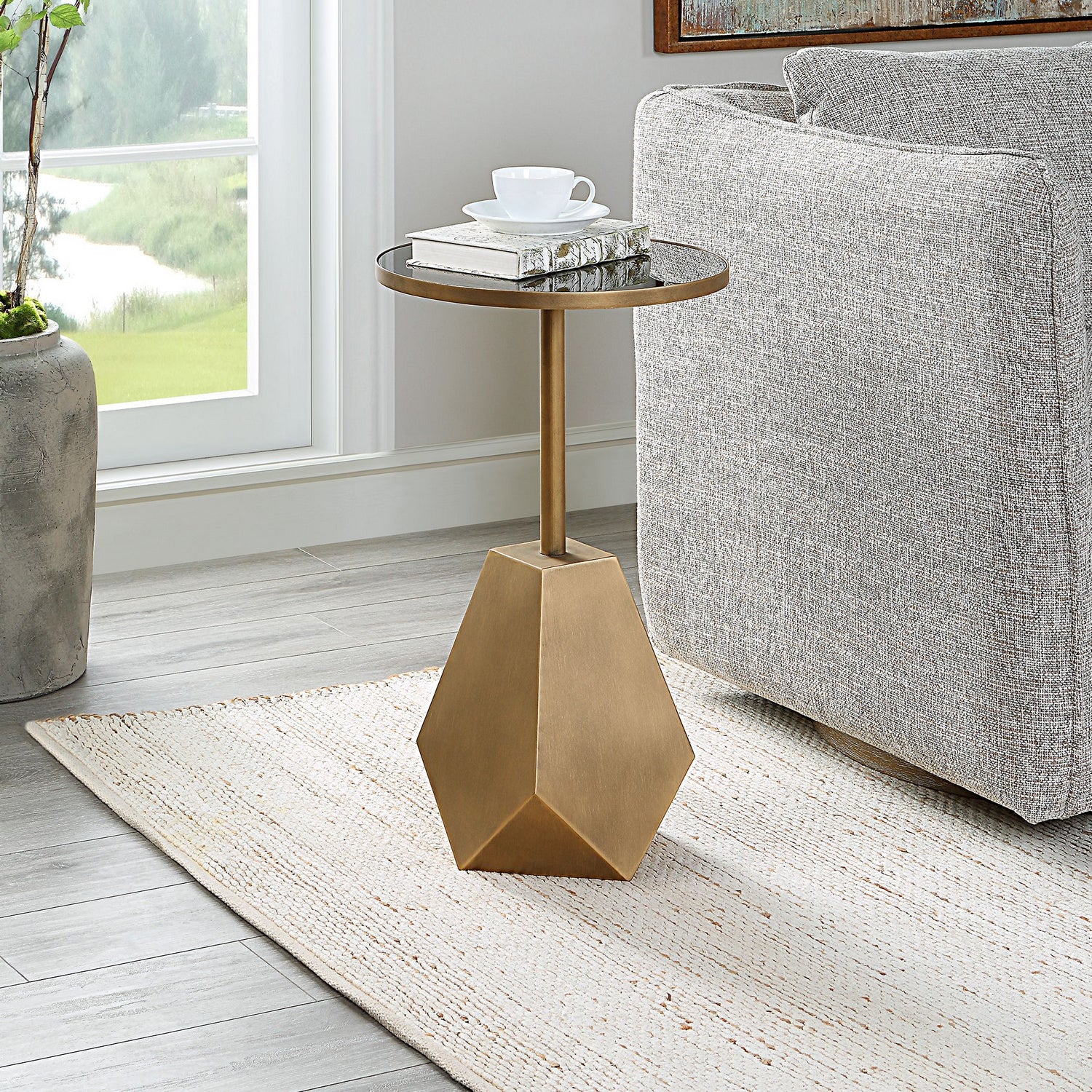 Uttermost - 25211 - Accent Table - Comet - Antique Bronze
