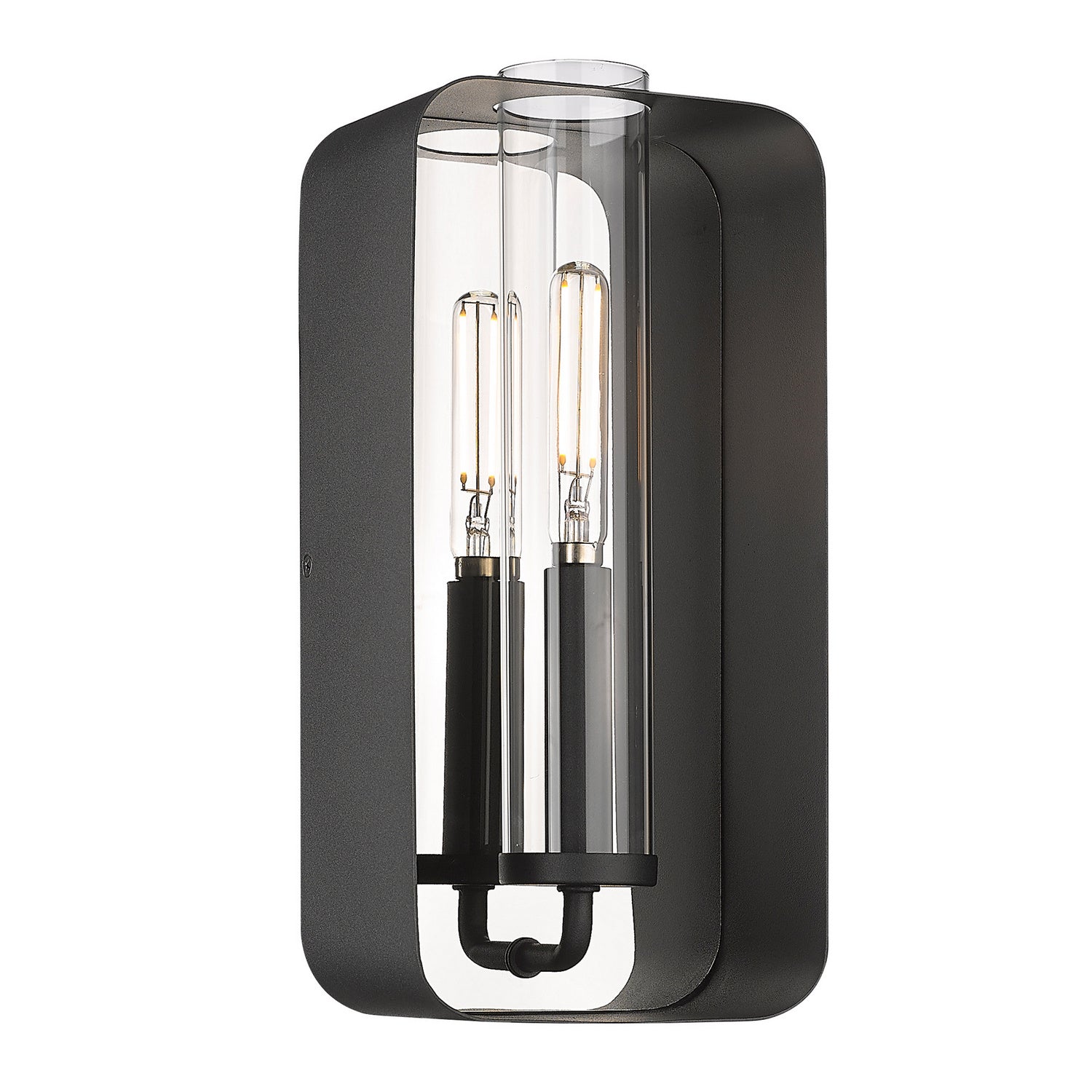 Golden - 2090-WSC NB - One Light Wall Sconce - Skye - Natural Black