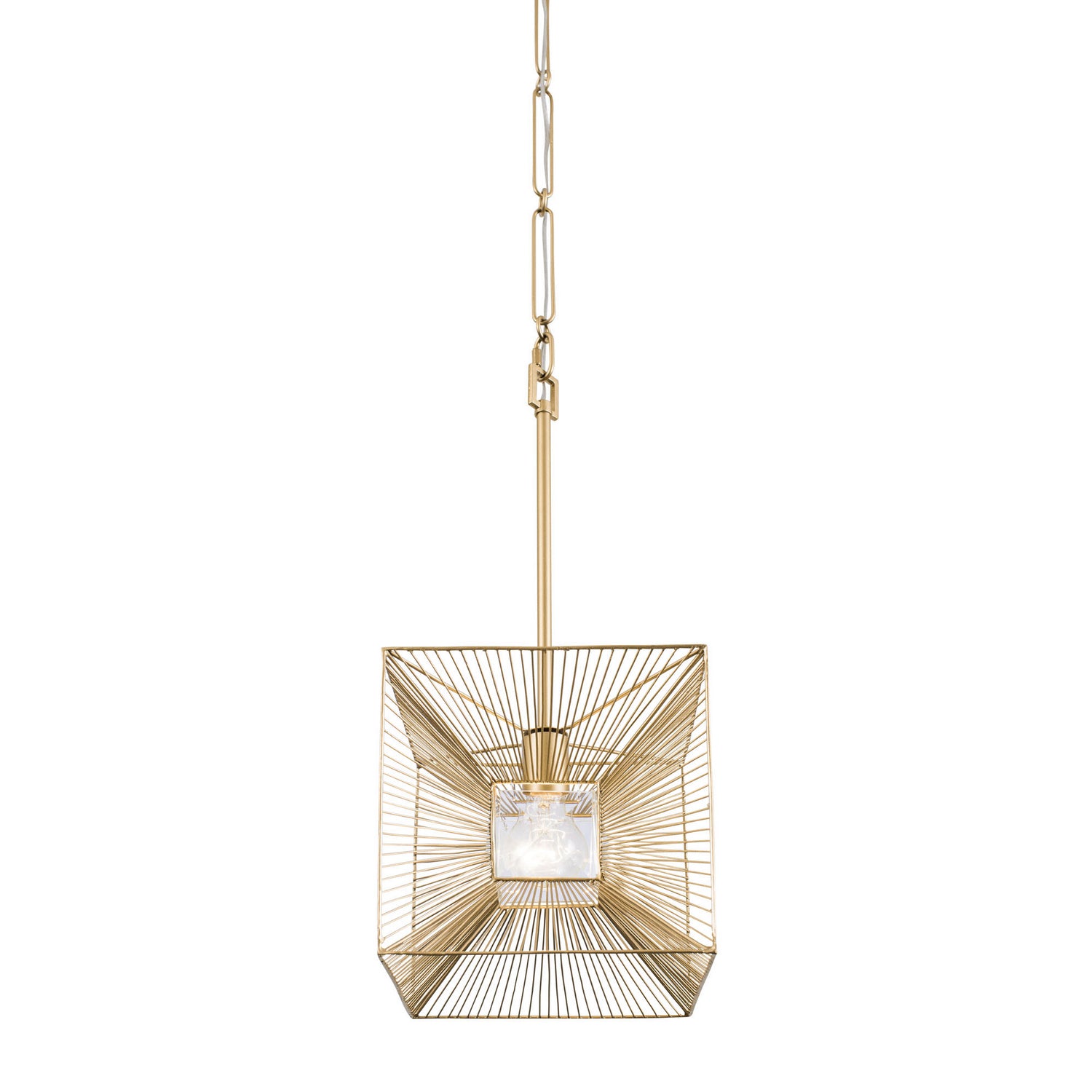 Varaluz - 366P01FG - One Light Pendant - Arcade - French Gold