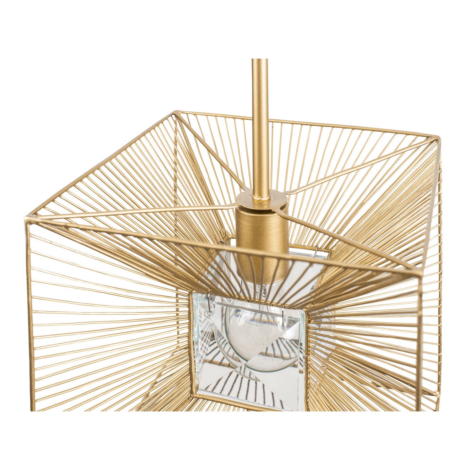 Varaluz - 366P01FG - One Light Pendant - Arcade - French Gold