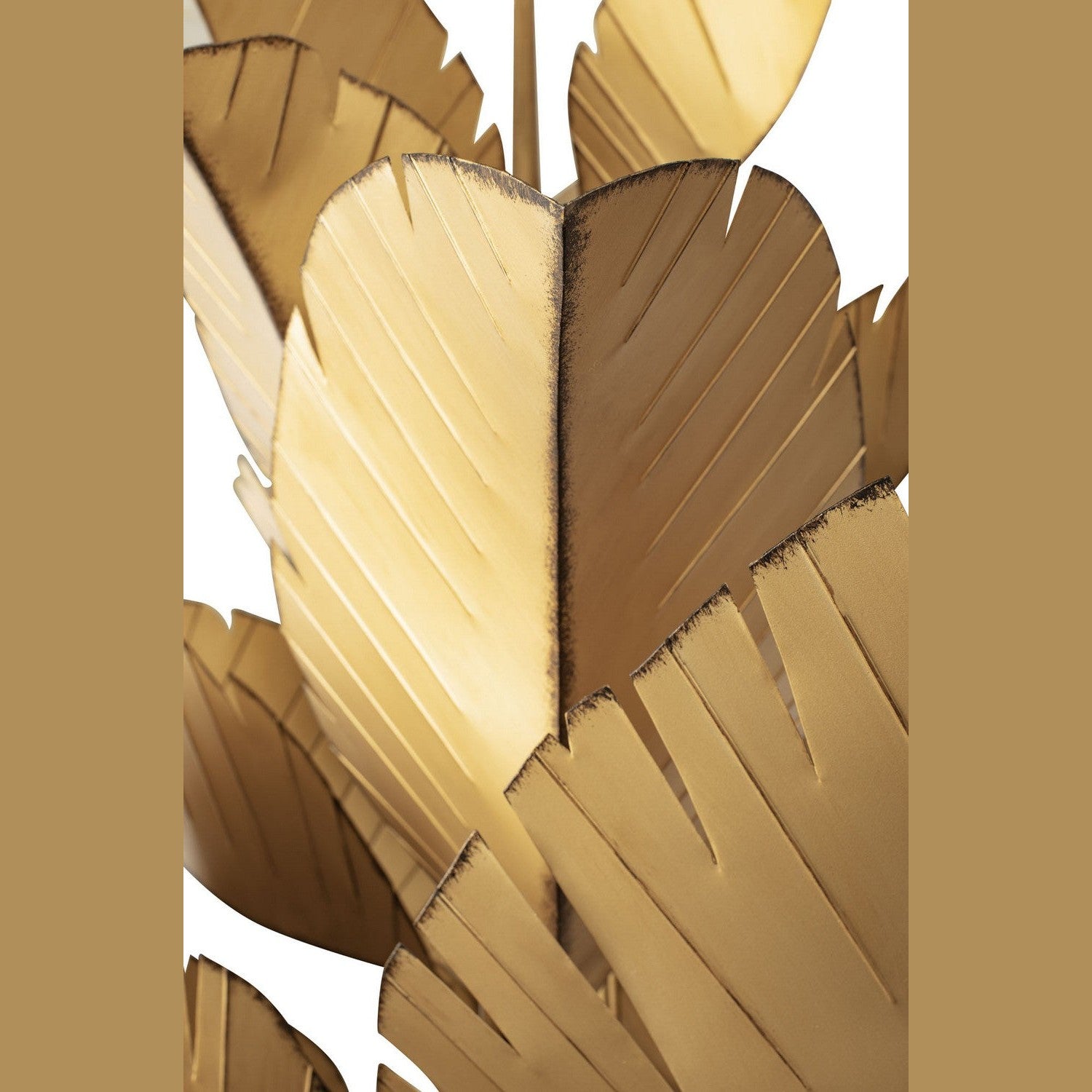 Varaluz - 901C12GO - 12 Light Chandelier - Banana Leaf - Gold